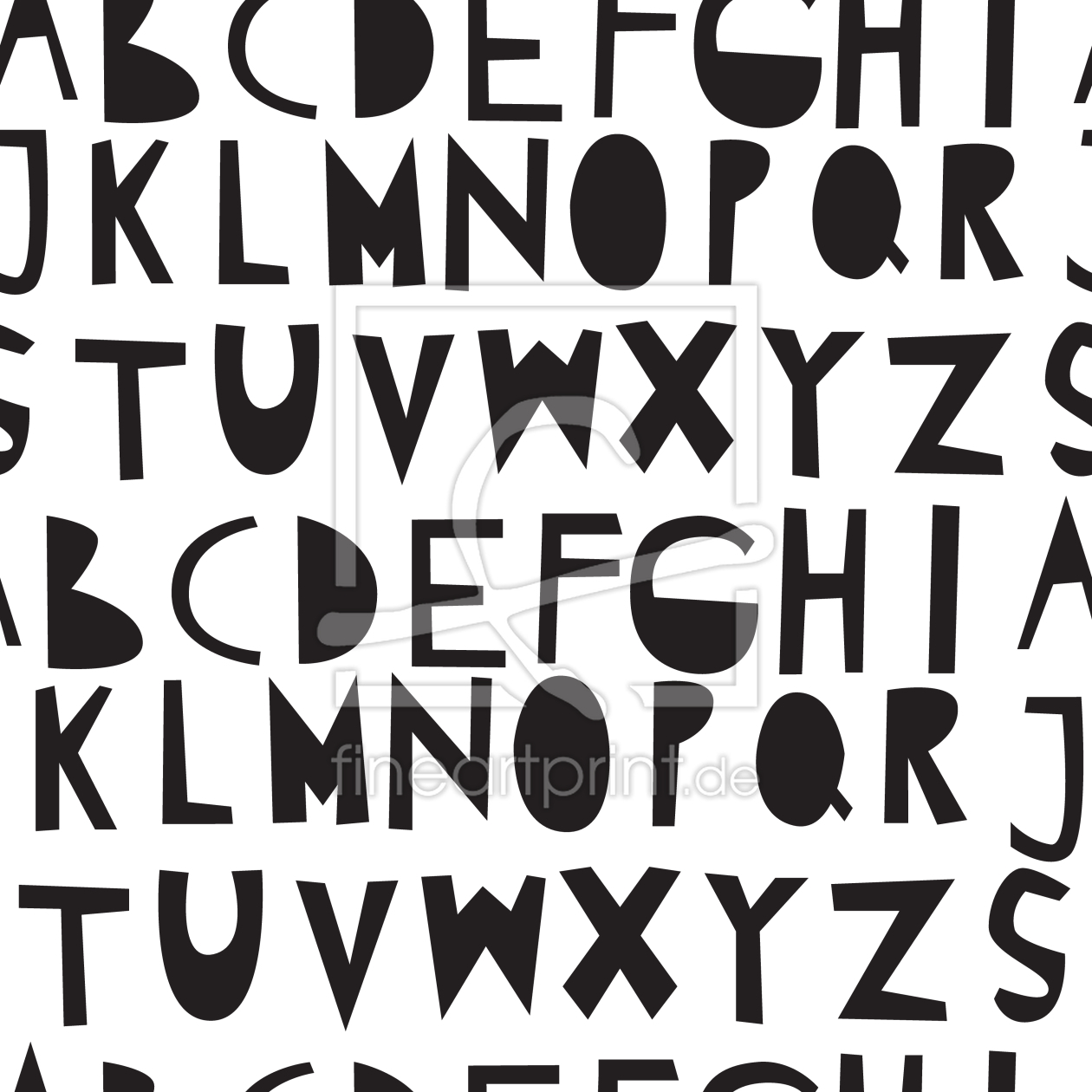 Bild-Nr.: 9013565 Alphabet Schablone erstellt von patterndesigns-com