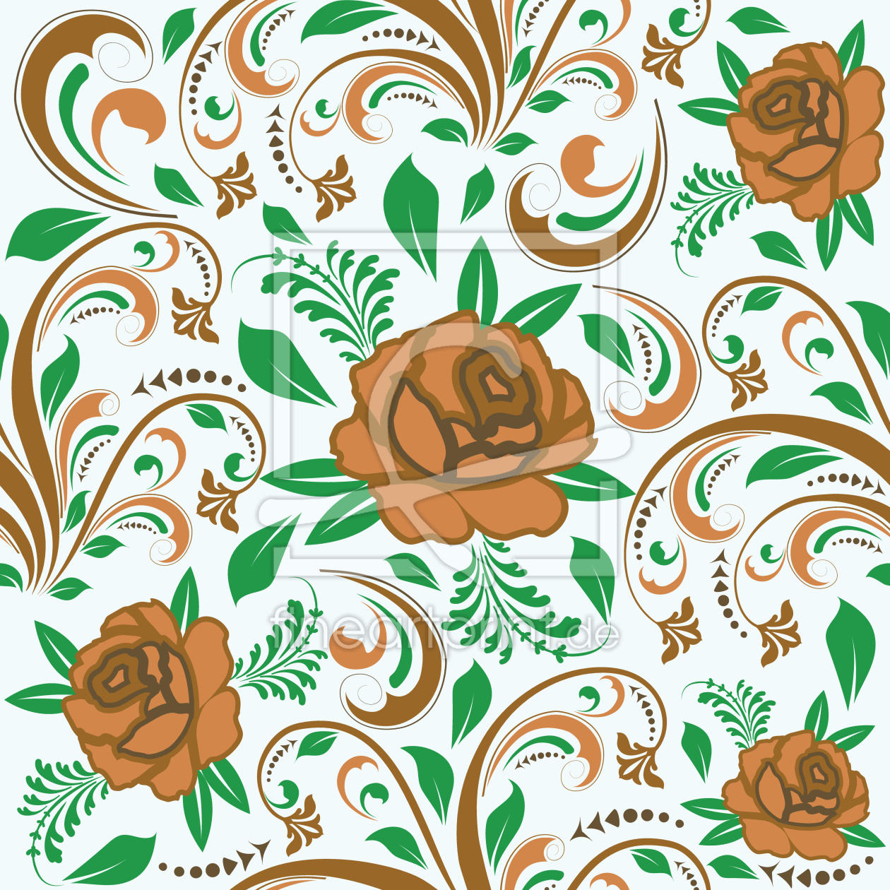 Bild-Nr.: 9013575 Opulente Rosen erstellt von patterndesigns-com
