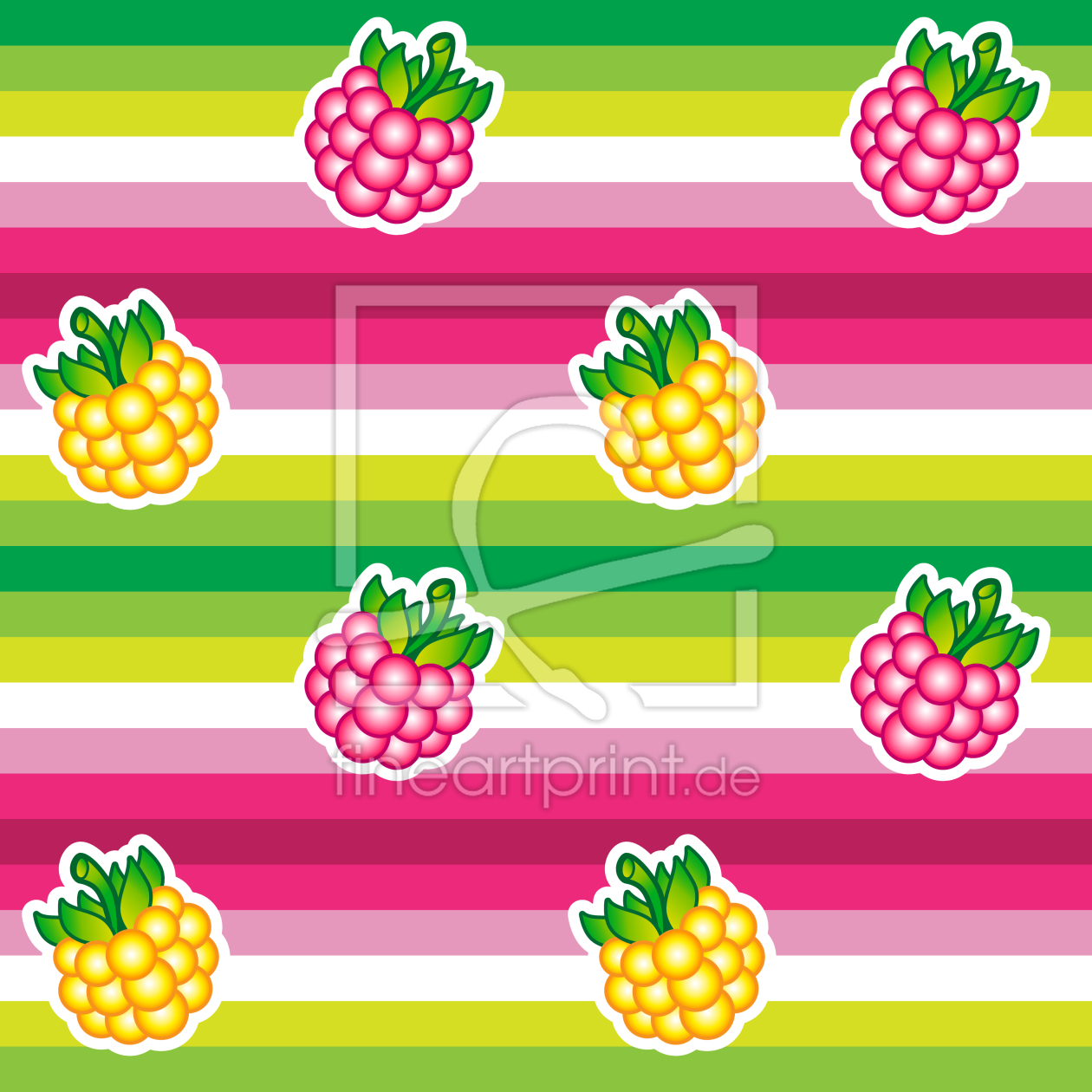 Bild-Nr.: 9013587 Saftige Himbeeren erstellt von patterndesigns-com