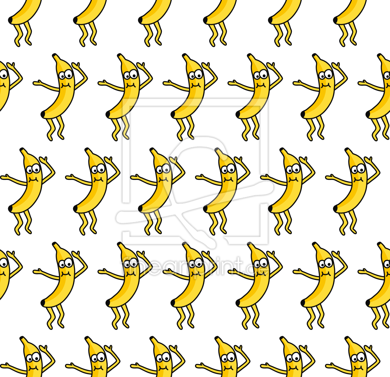 Bild-Nr.: 9013590 Tanzende  Bananen erstellt von patterndesigns-com
