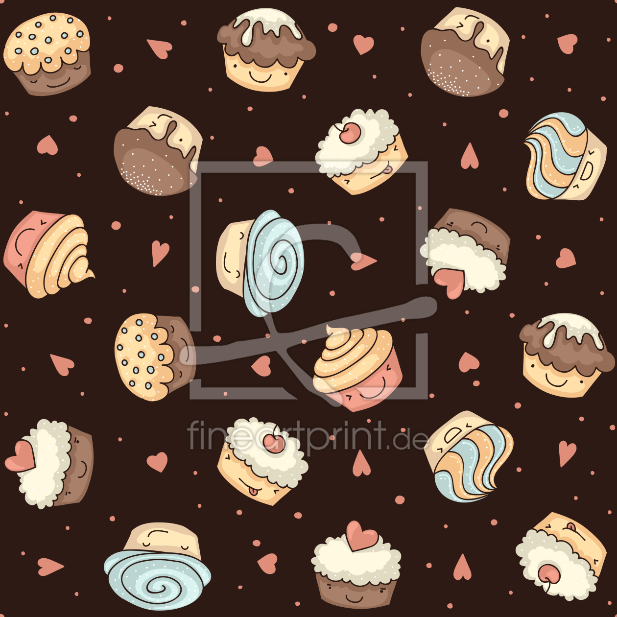 Bild-Nr.: 9013620 Muffins im Weltall erstellt von patterndesigns-com