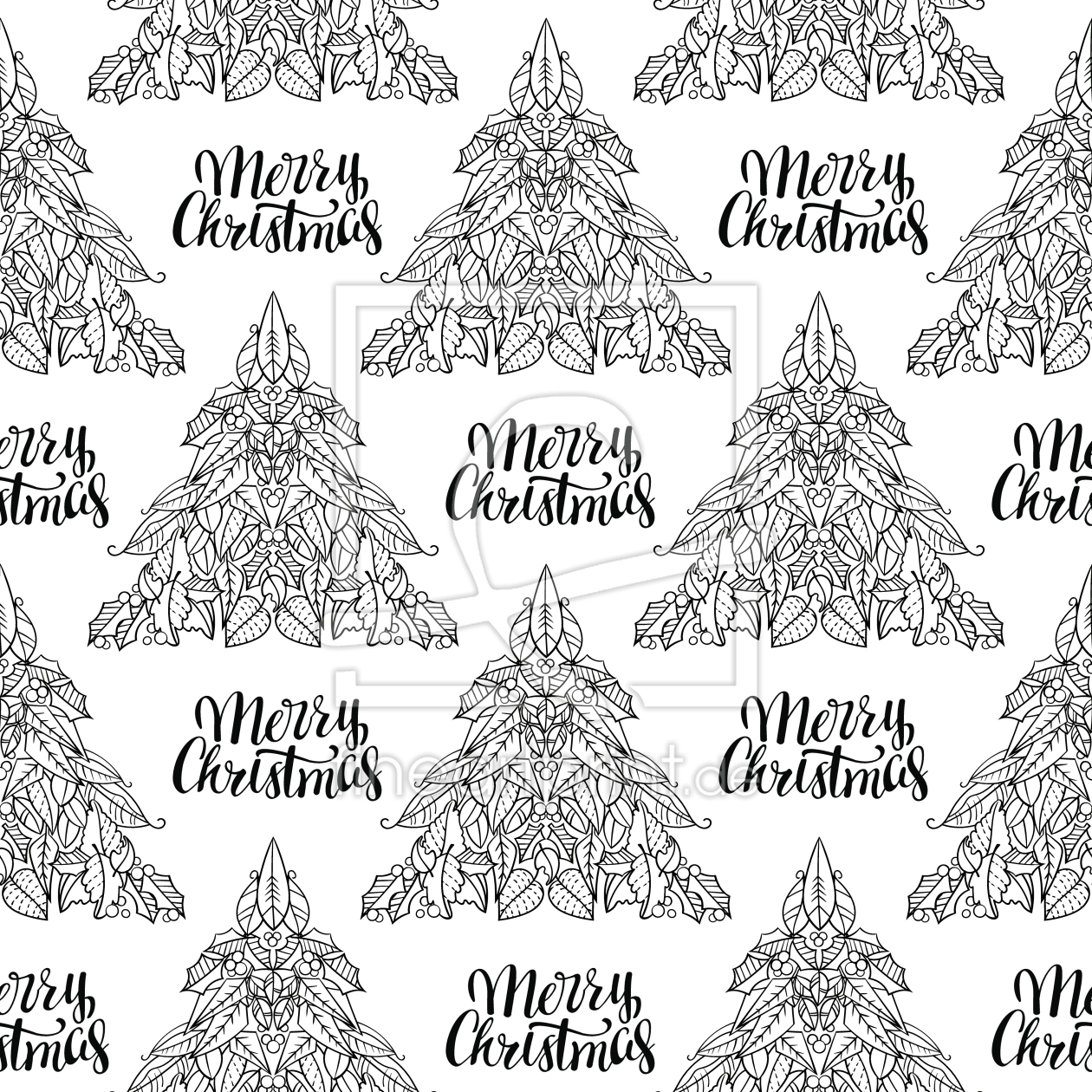 Bild-Nr.: 9013627 Eine Frohe Weihnachtszeit erstellt von patterndesigns-com