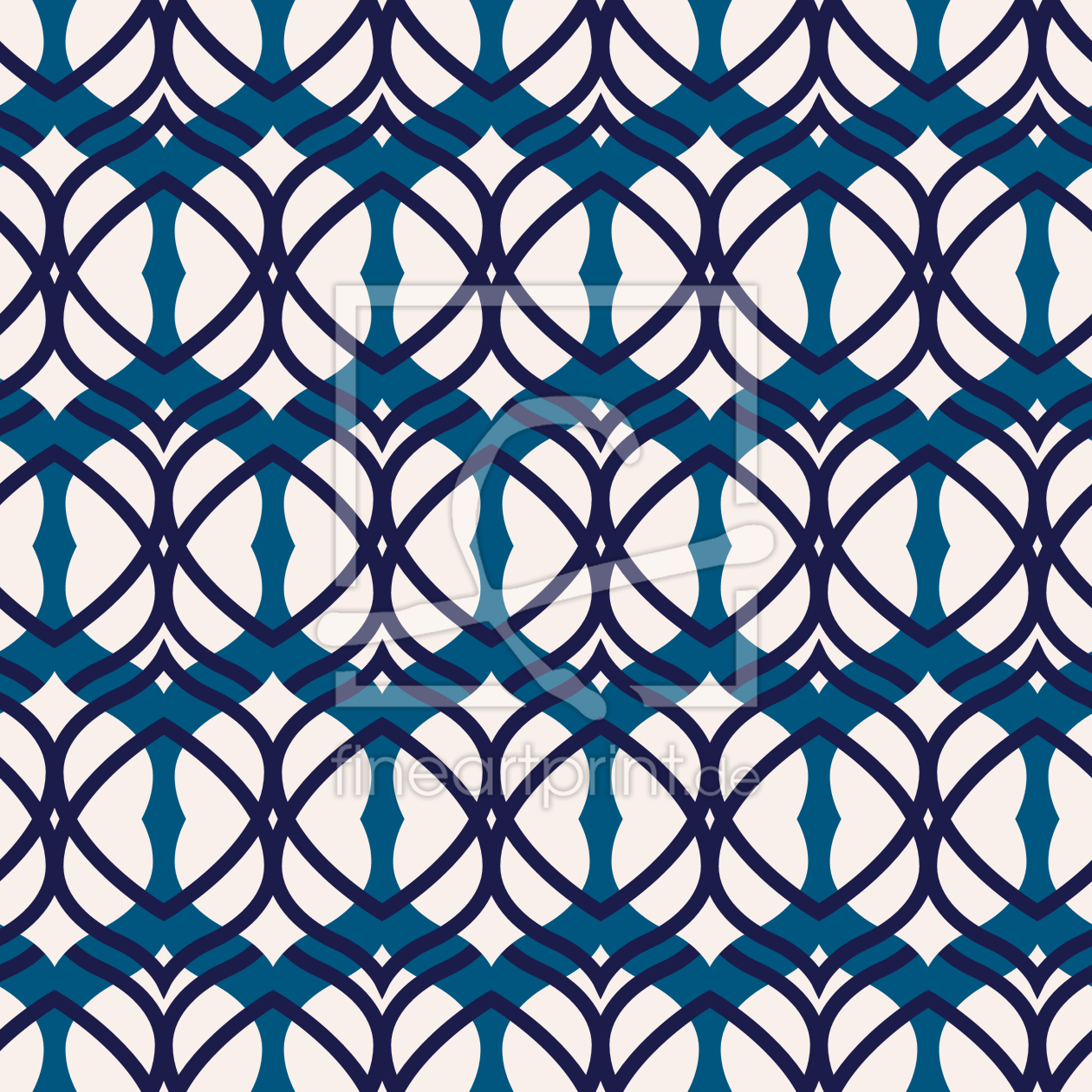 Bild-Nr.: 9013651 Abgerundete Formen in einem Netz erstellt von patterndesigns-com