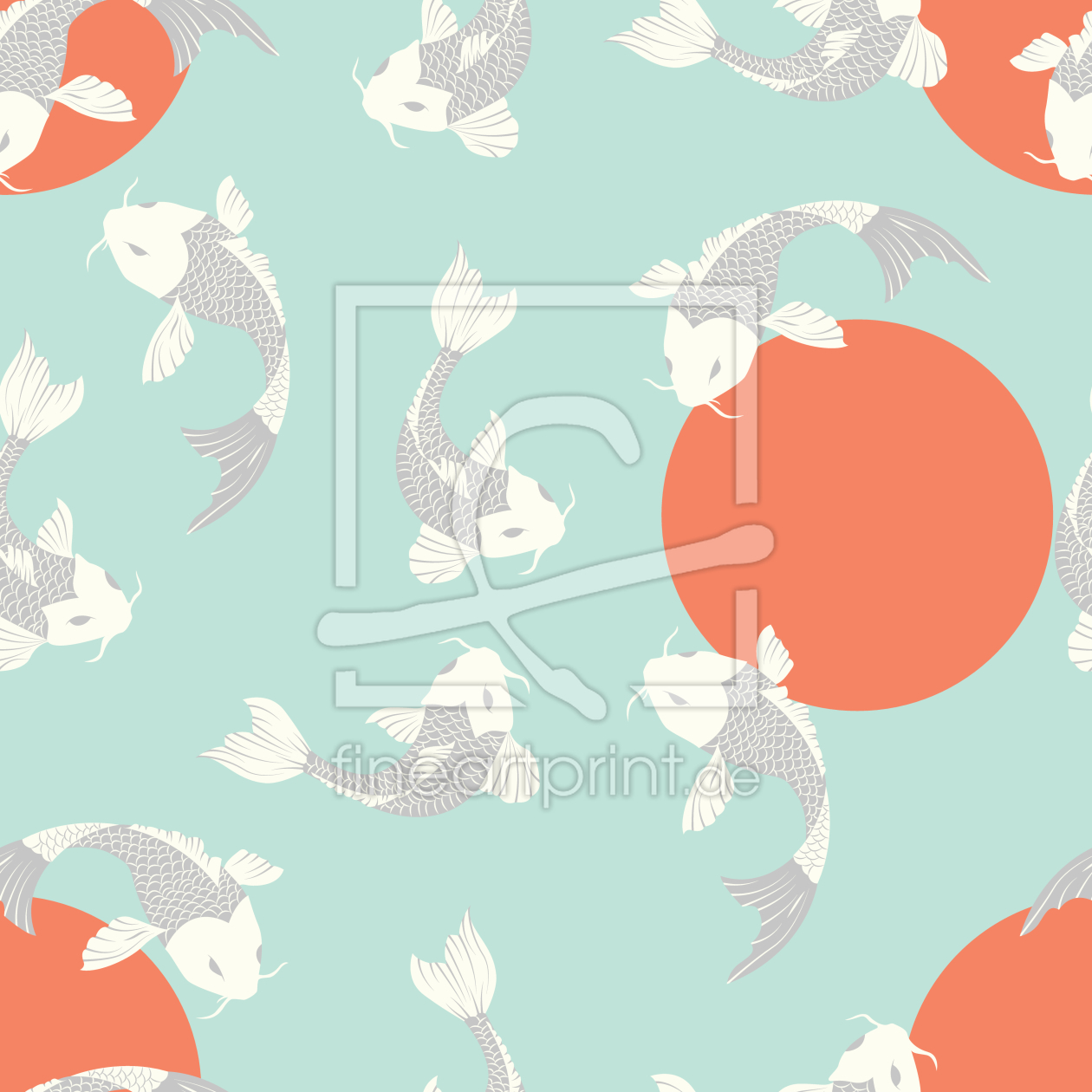 Bild-Nr.: 9013691 Japanische Koi erstellt von patterndesigns-com