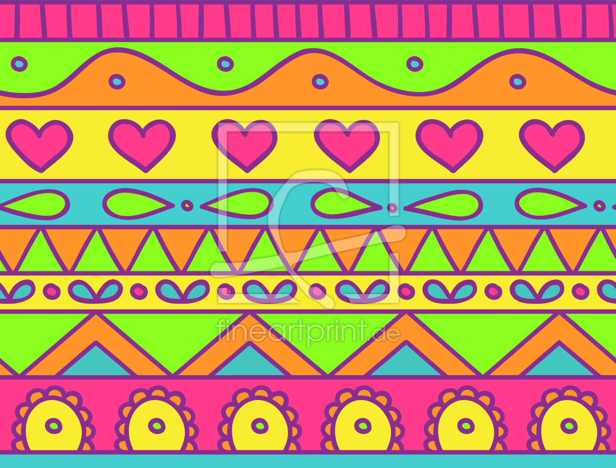 Bild-Nr.: 9013716 Leuchtende Bordüren erstellt von patterndesigns-com