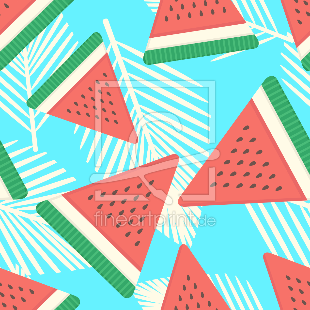 Bild-Nr.: 9013724 Frische Wassermelone erstellt von patterndesigns-com