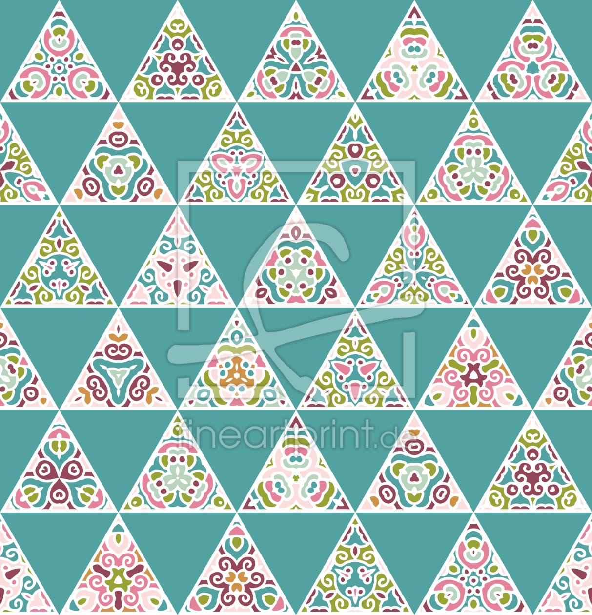 Bild-Nr.: 9013754 Dreieckige Variationen erstellt von patterndesigns-com