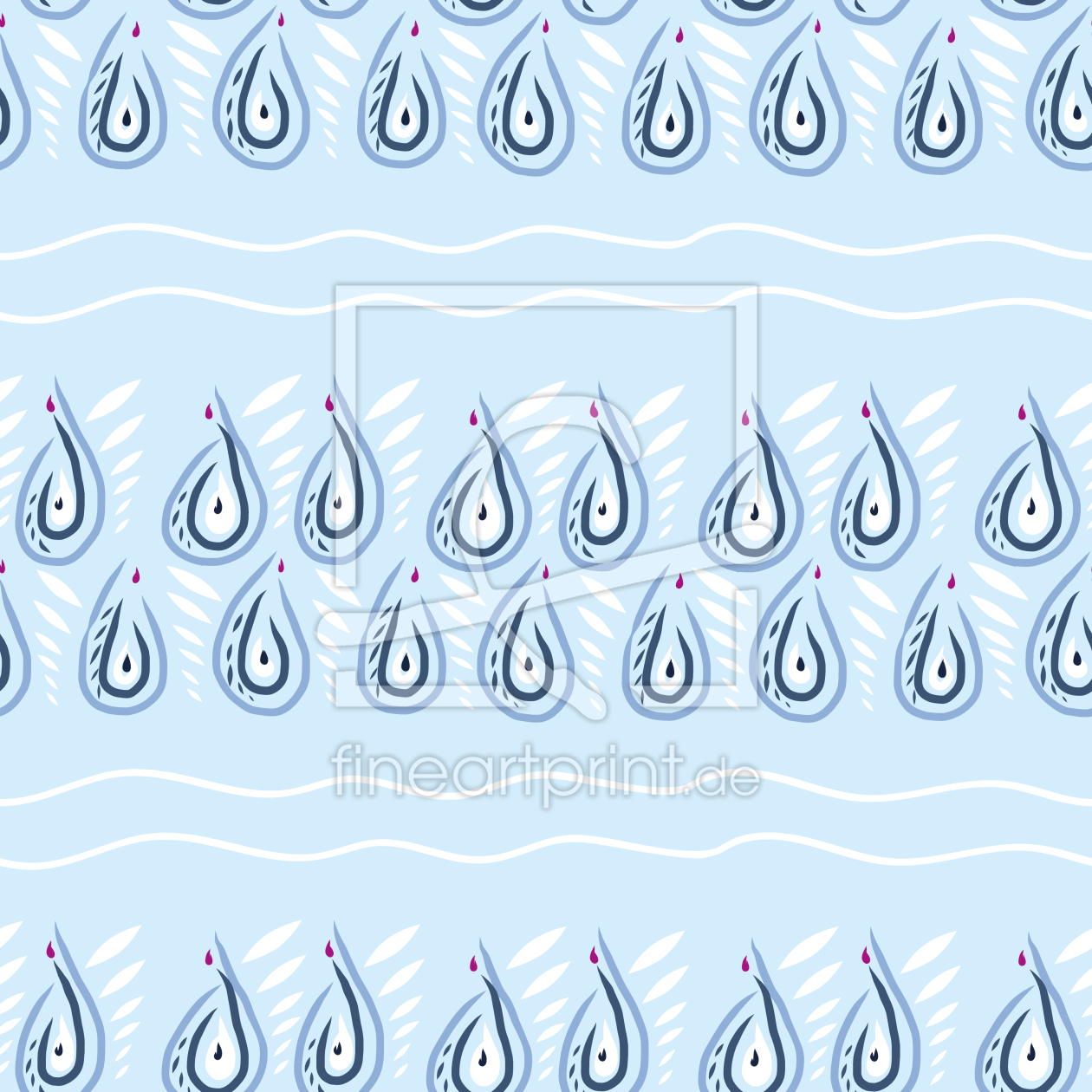 Bild-Nr.: 9013815 Sommer-Regen Und Wellen erstellt von patterndesigns-com