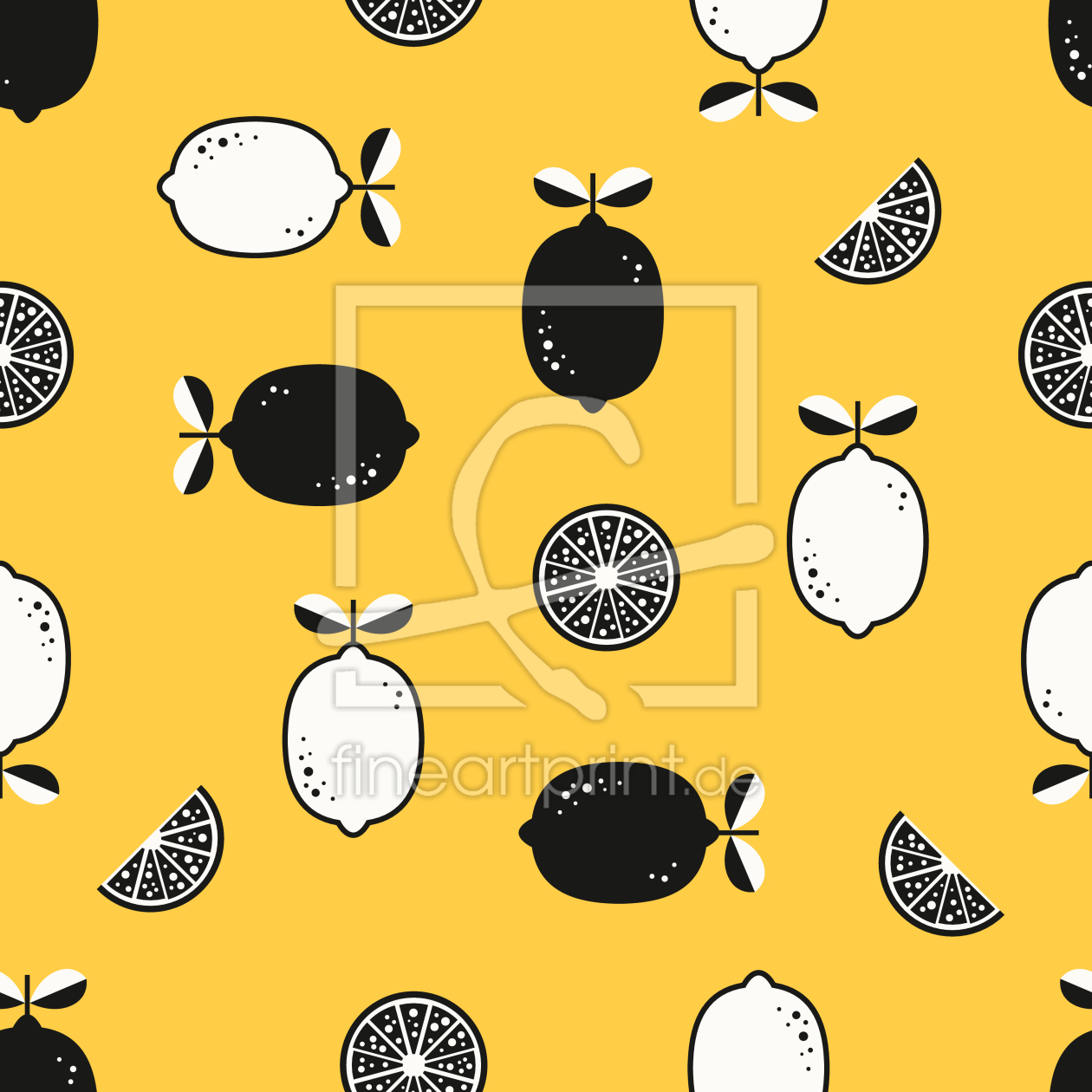 Bild-Nr.: 9013840 Coole Zitronen erstellt von patterndesigns-com