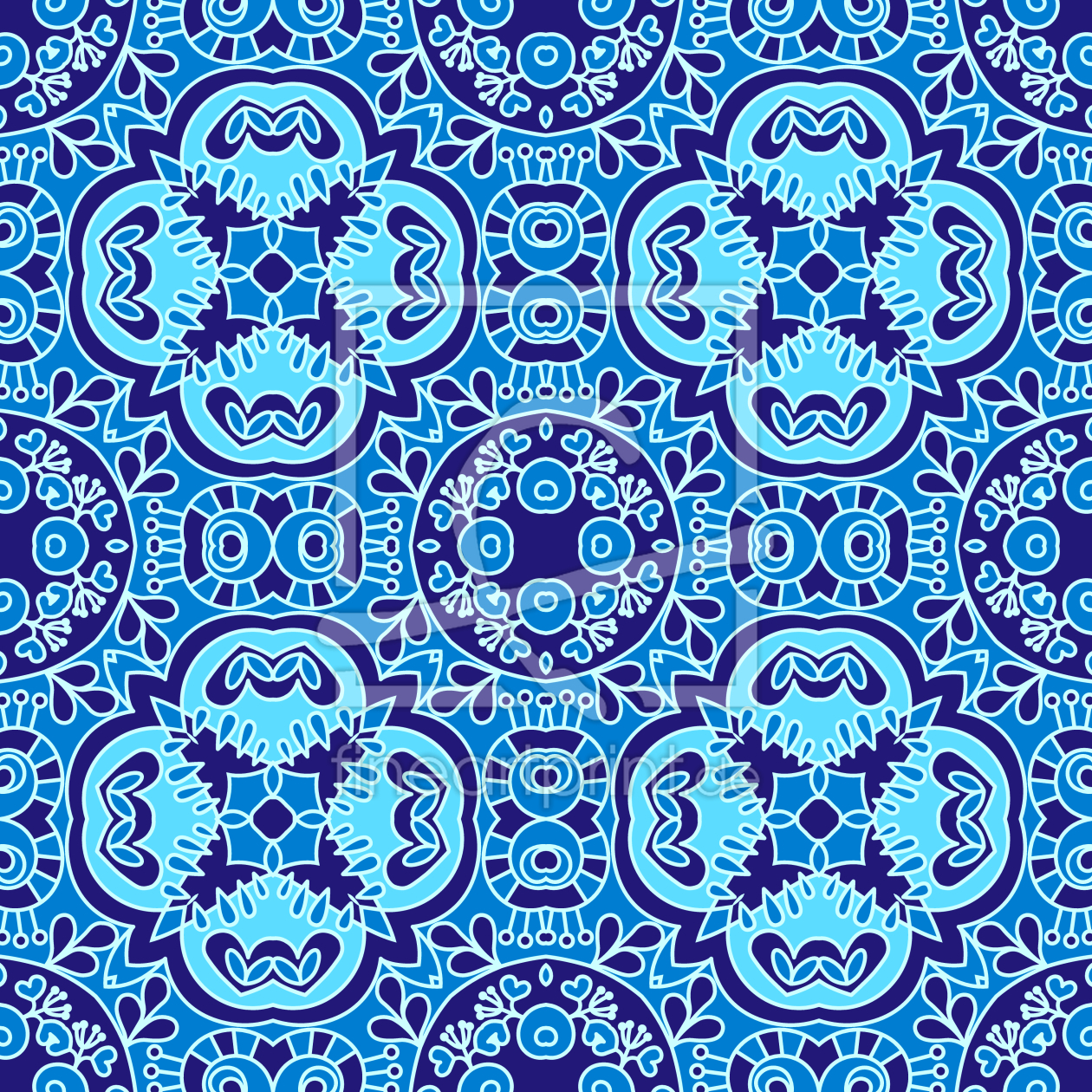 Bild-Nr.: 9013871 Florale Rundungen erstellt von patterndesigns-com