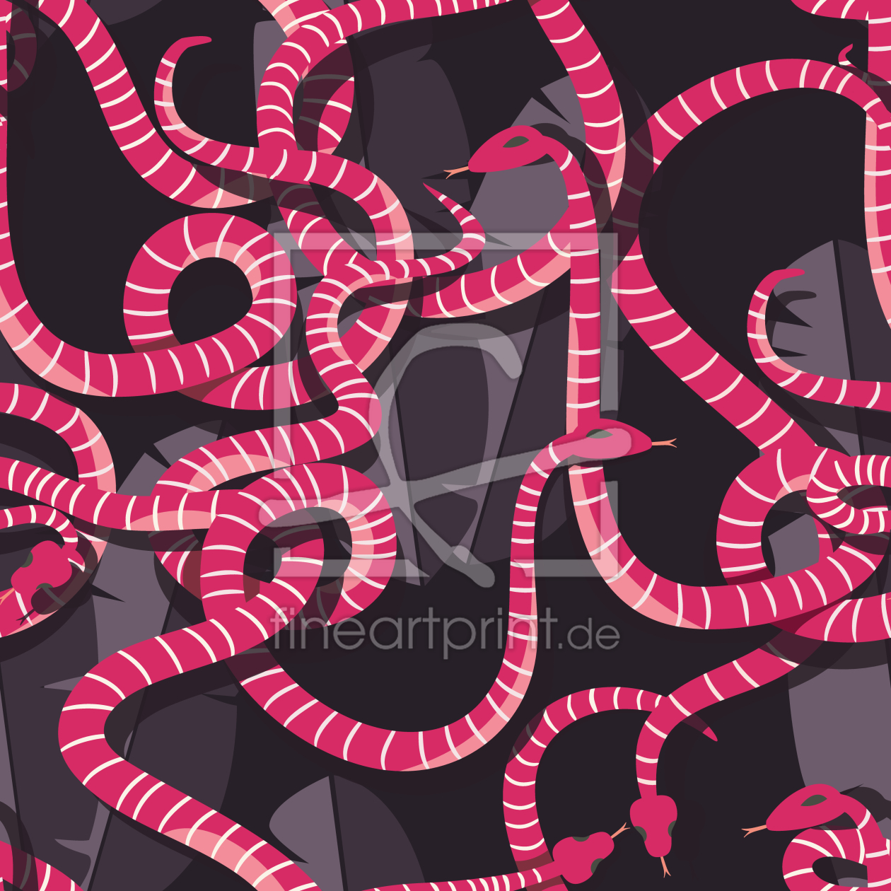 Bild-Nr.: 9013888 Dschungel Schlangen erstellt von patterndesigns-com