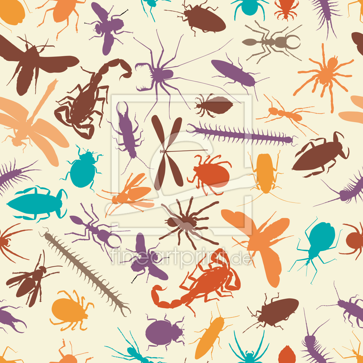 Bild-Nr.: 9013904 Insekten erstellt von patterndesigns-com