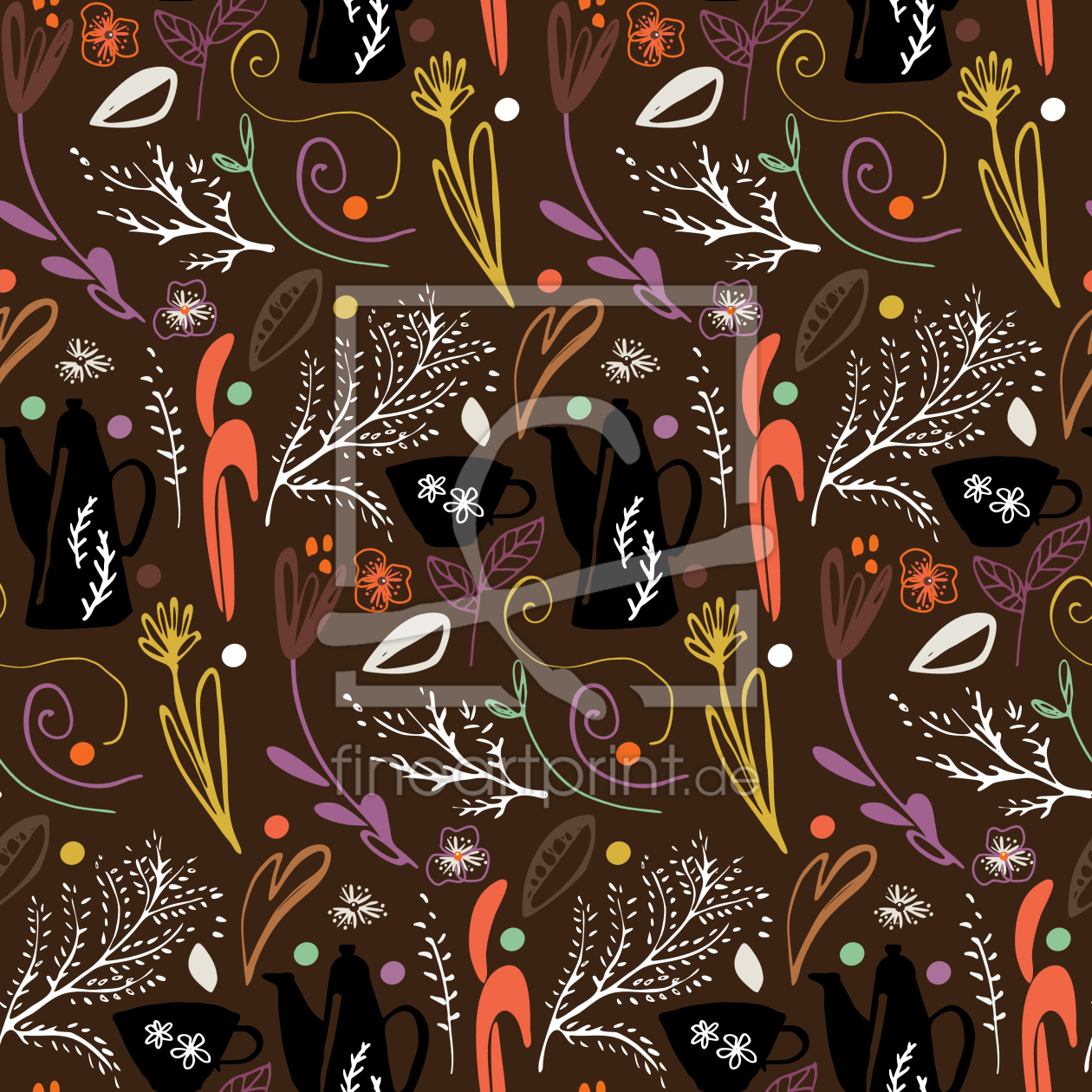 Bild-Nr.: 9013907 Tee Im Wald erstellt von patterndesigns-com