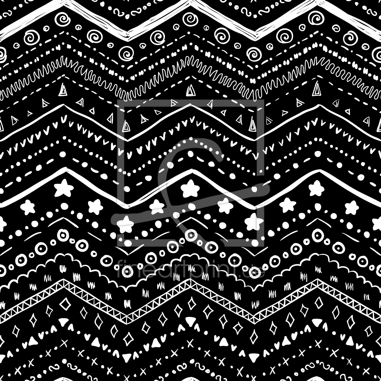 Bild-Nr.: 9013909 Zick-Zack Bänder erstellt von patterndesigns-com