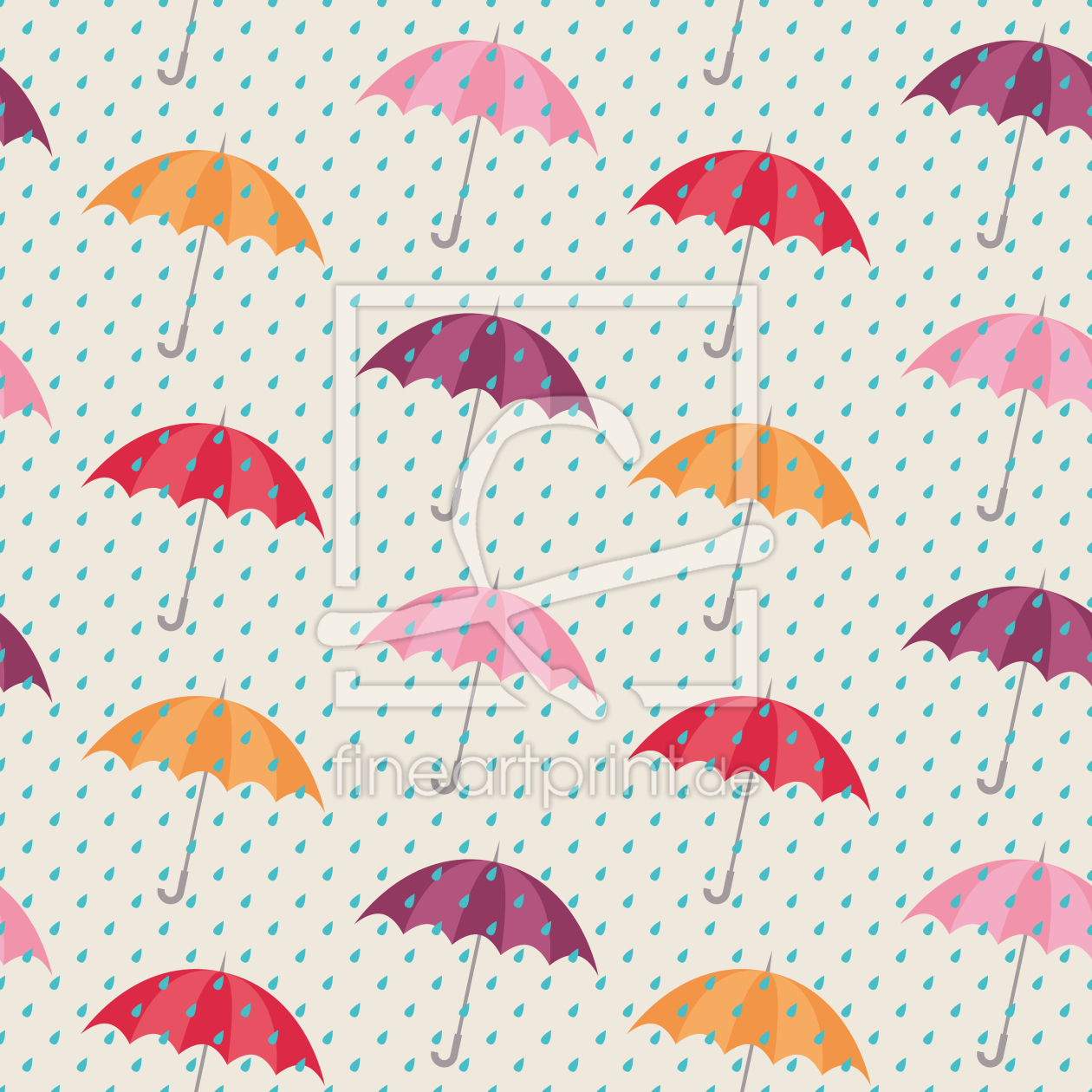 Bild-Nr.: 9014016 Fliegende Regenschirme erstellt von patterndesigns-com