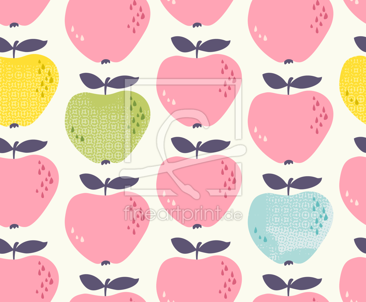 Bild-Nr.: 9014022 Entzückende Äpfel erstellt von patterndesigns-com