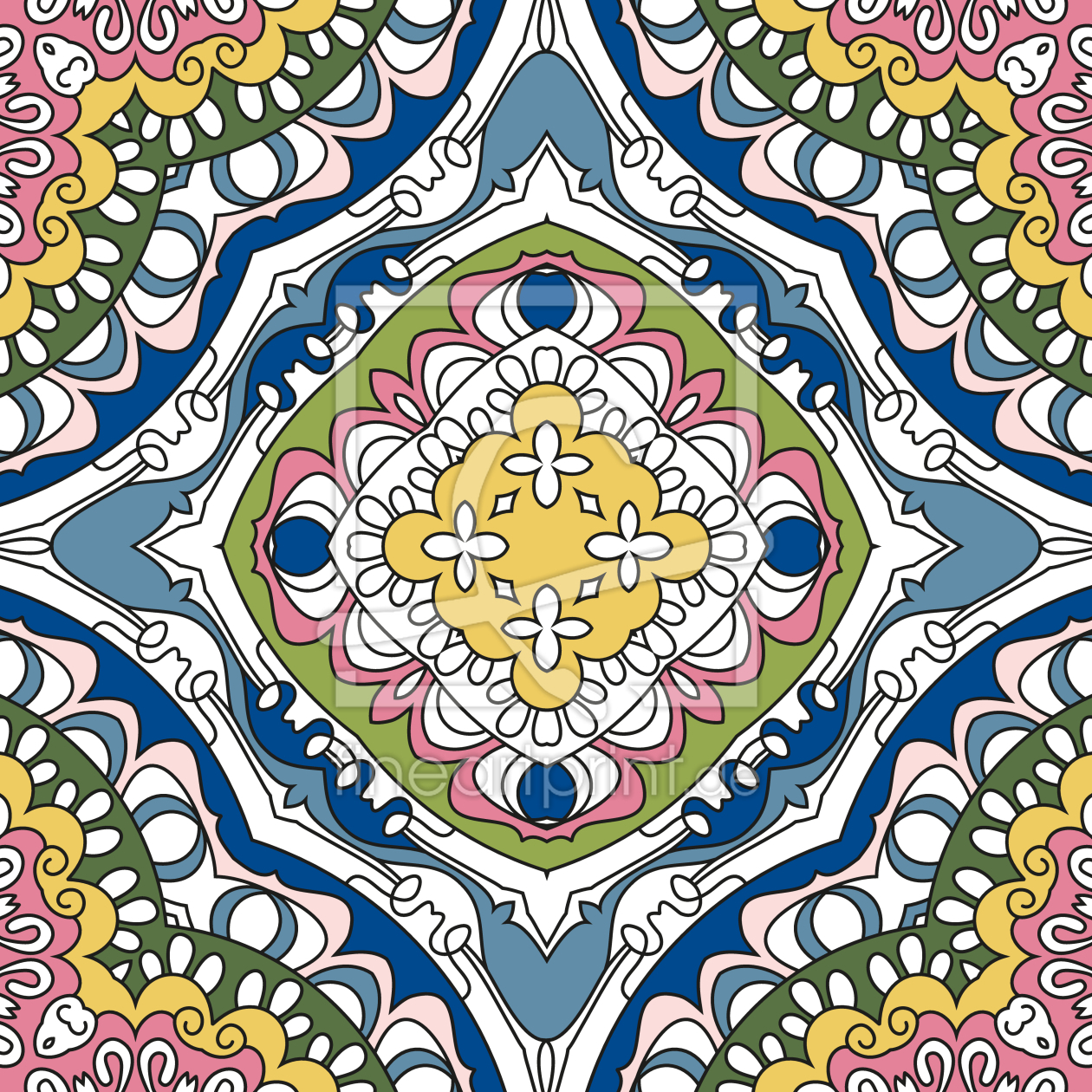 Bild-Nr.: 9014035 Blumenmeer erstellt von patterndesigns-com