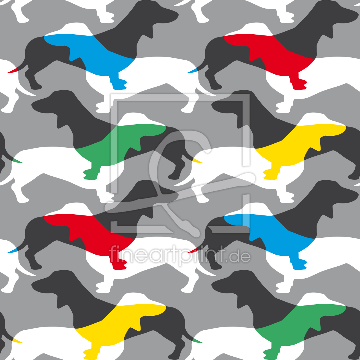 Bild-Nr.: 9014038 Dackel Manie erstellt von patterndesigns-com