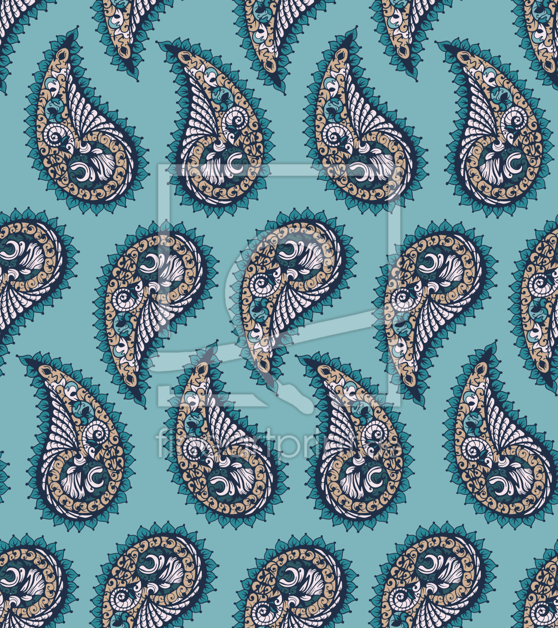 Bild-Nr.: 9014043 Seemuschel Paisley erstellt von patterndesigns-com