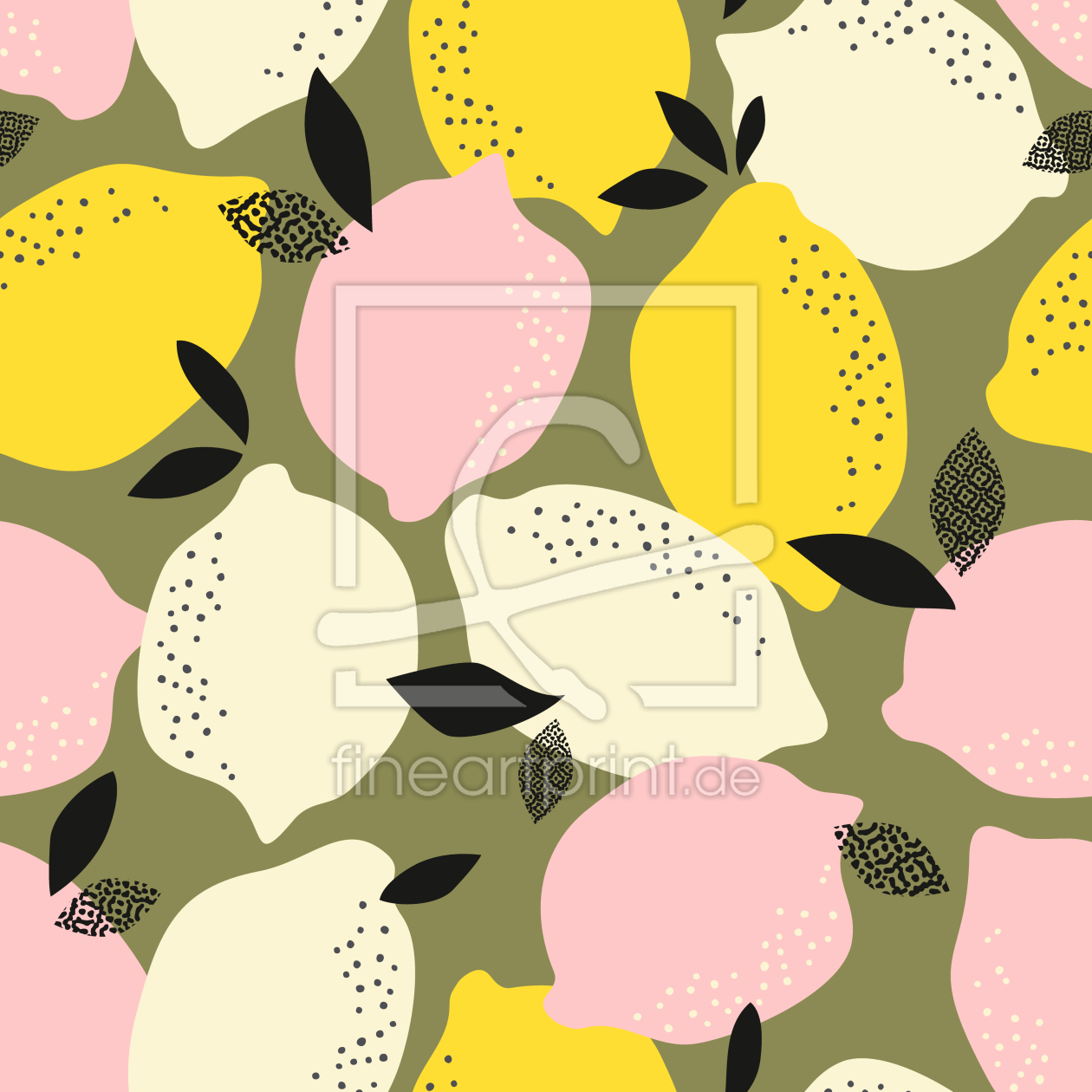 Bild-Nr.: 9014053 Entzückende Zitronen erstellt von patterndesigns-com