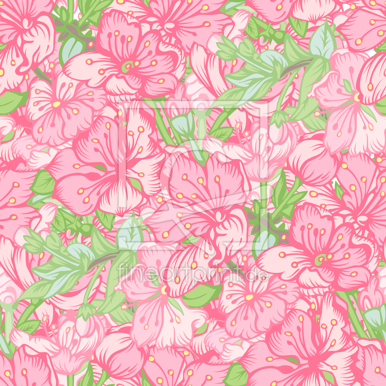 Bild-Nr.: 9014084 Apfelbaumblüten erstellt von patterndesigns-com
