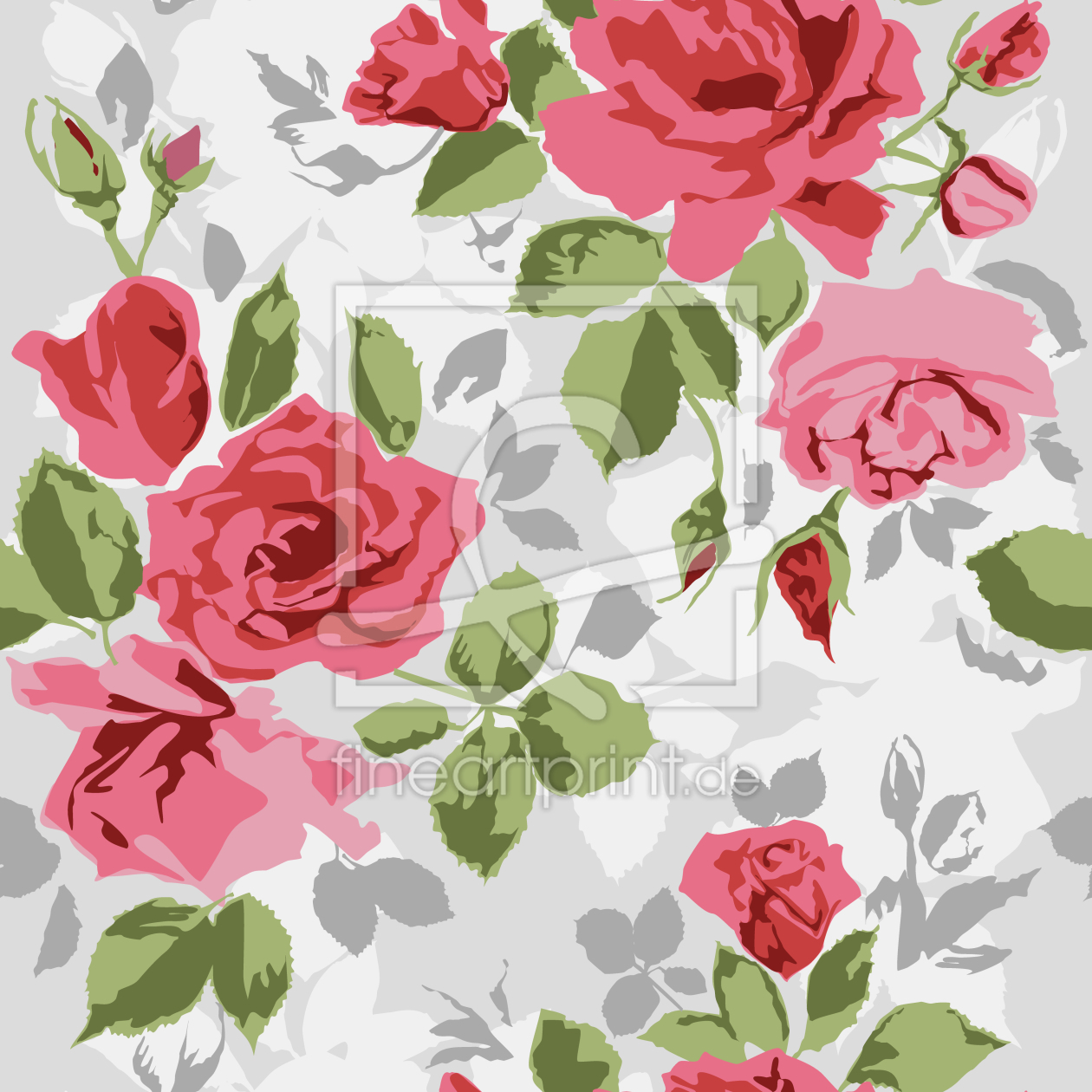 Bild-Nr.: 9014222 Garten Rosen erstellt von patterndesigns-com