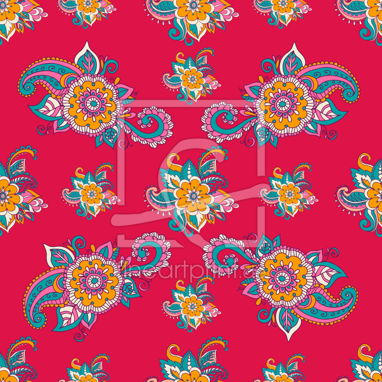 Bild-Nr.: 9014245 Dekorative Blumen erstellt von patterndesigns-com