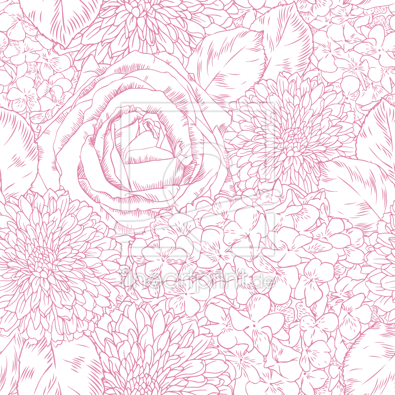 Bild-Nr.: 9014246 Florale Schöne Unterschiede erstellt von patterndesigns-com