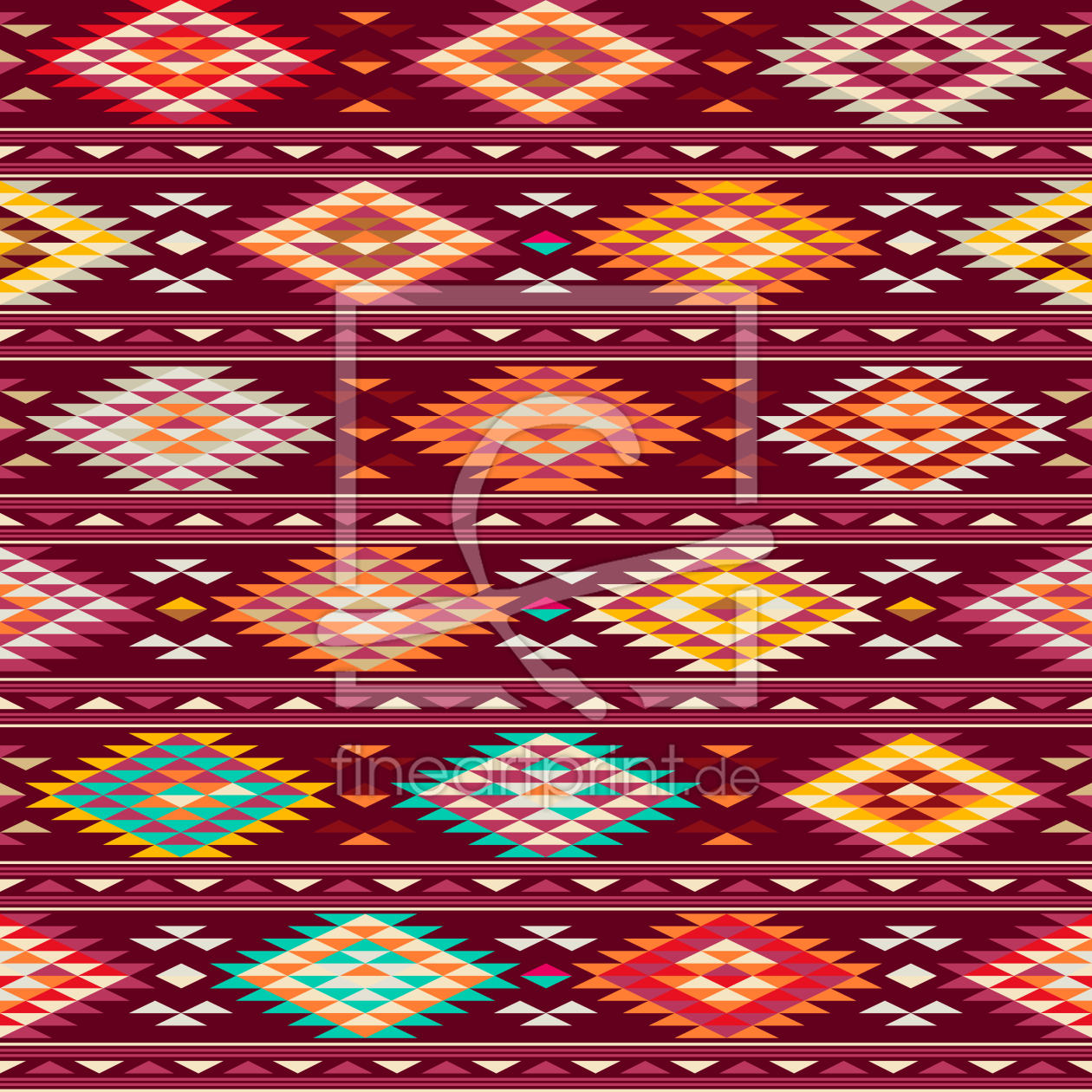 Bild-Nr.: 9014304 Indianisch erstellt von patterndesigns-com