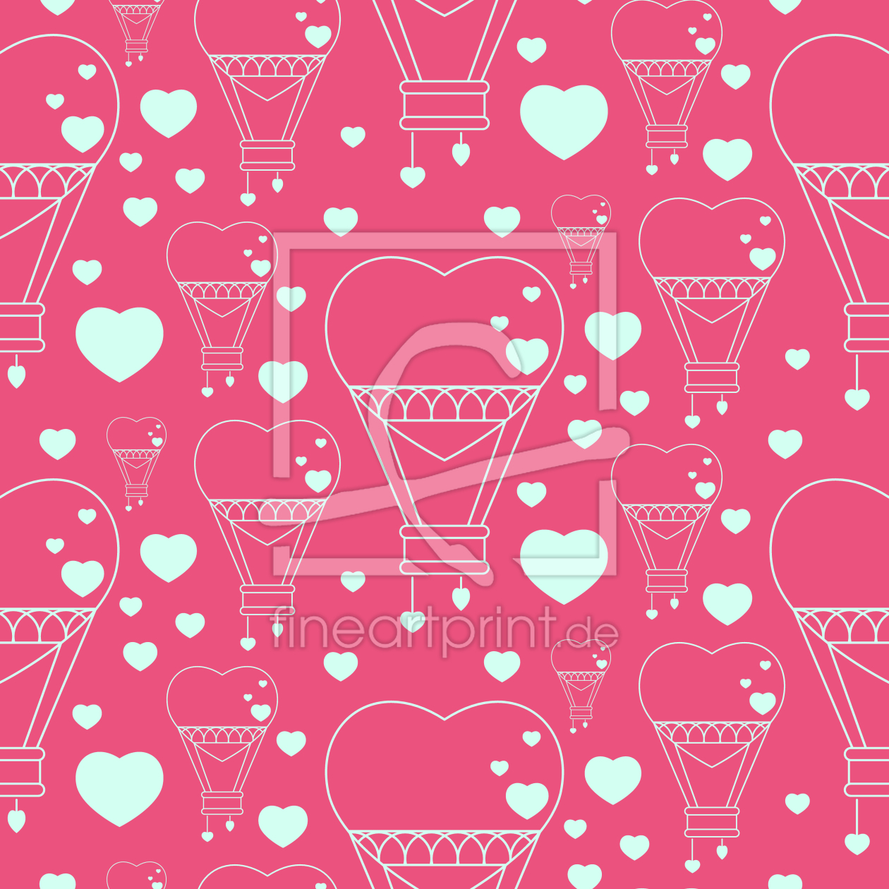 Bild-Nr.: 9014317 Herz-Ballons erstellt von patterndesigns-com