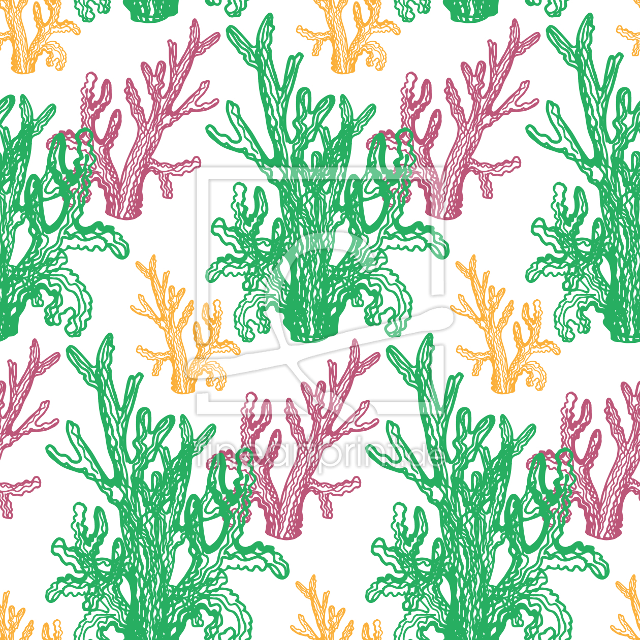 Bild-Nr.: 9014319 Kräusel-Korallen erstellt von patterndesigns-com