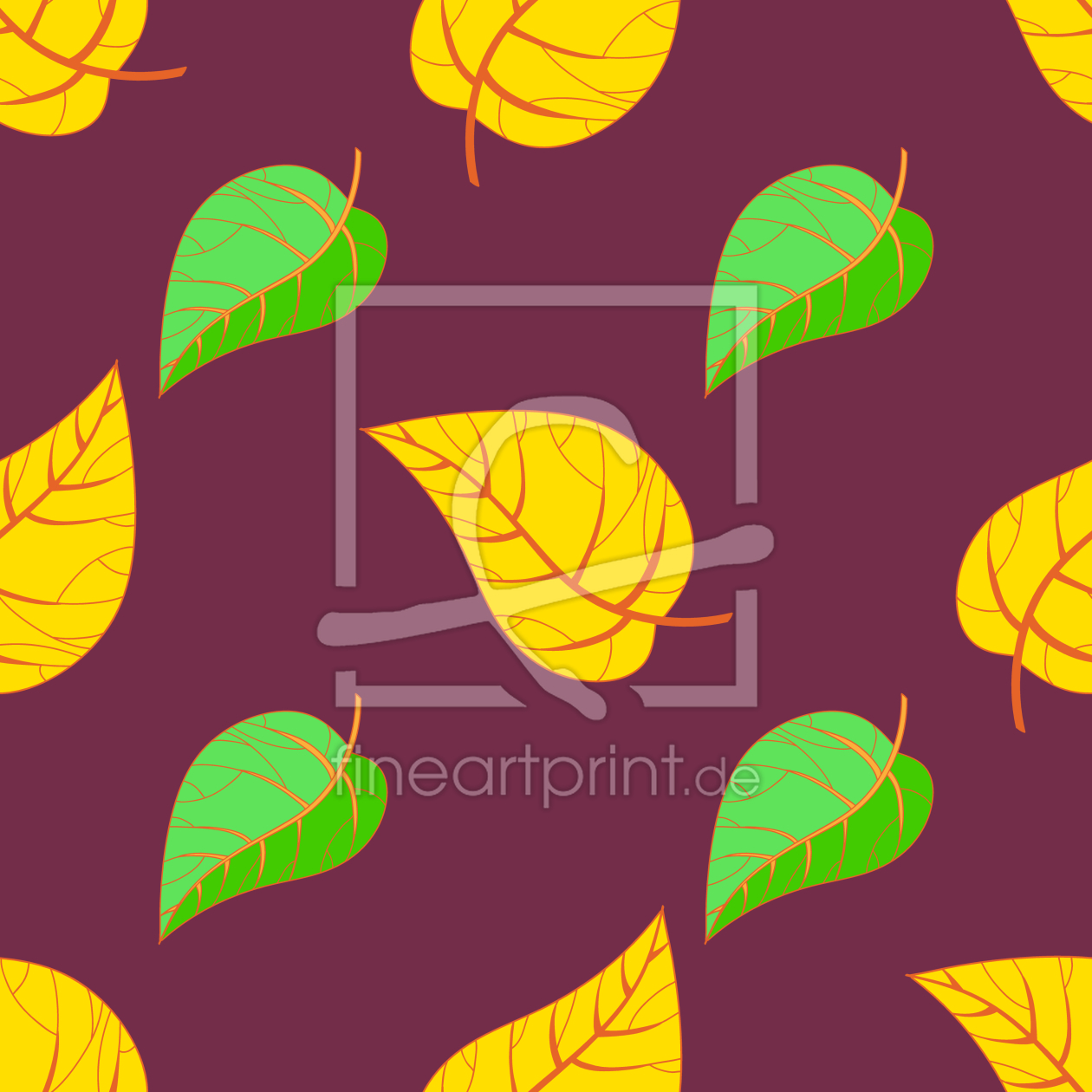 Bild-Nr.: 9014321 Symmetrischer Herbst erstellt von patterndesigns-com