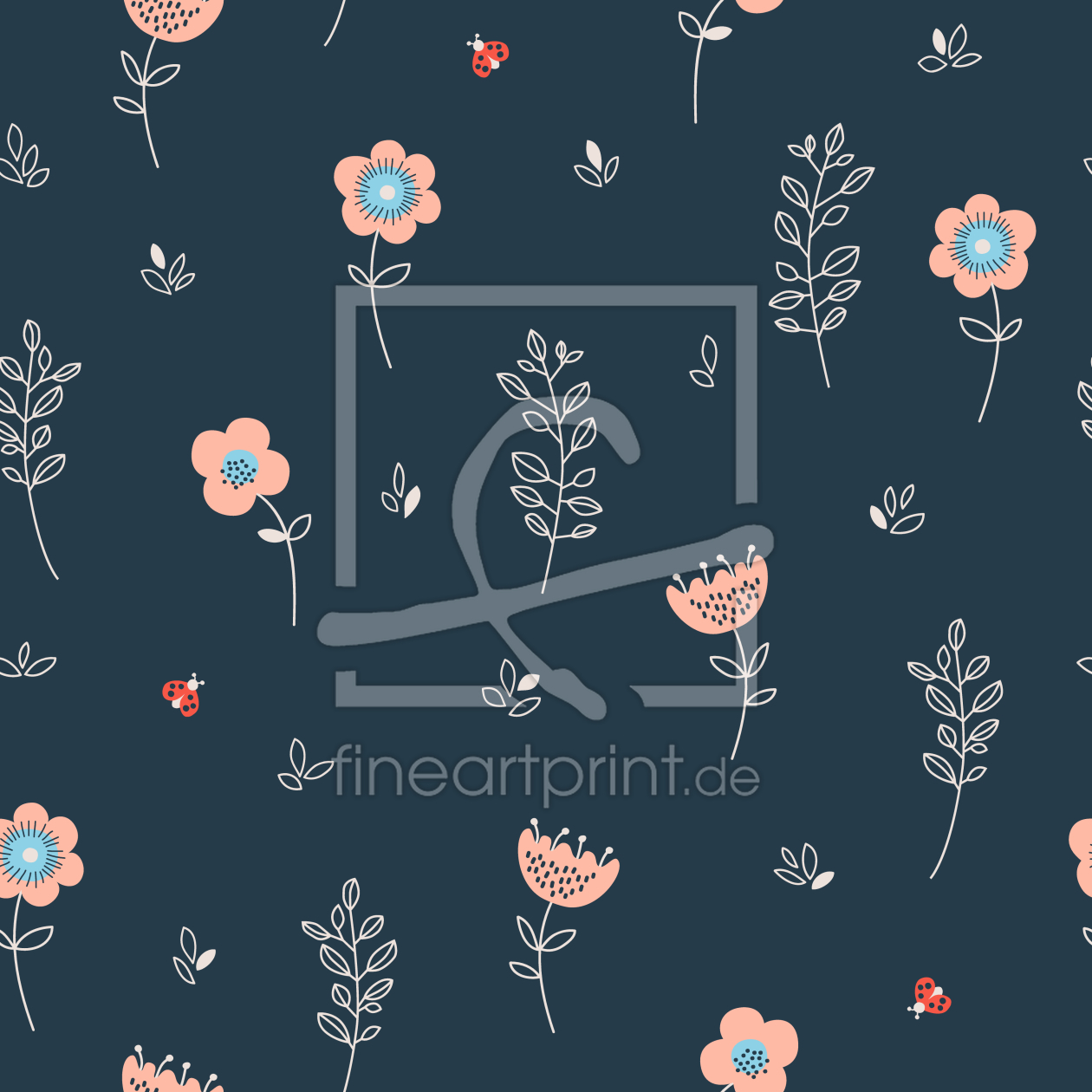 Bild-Nr.: 9014334 Marienkäfer-Träume erstellt von patterndesigns-com