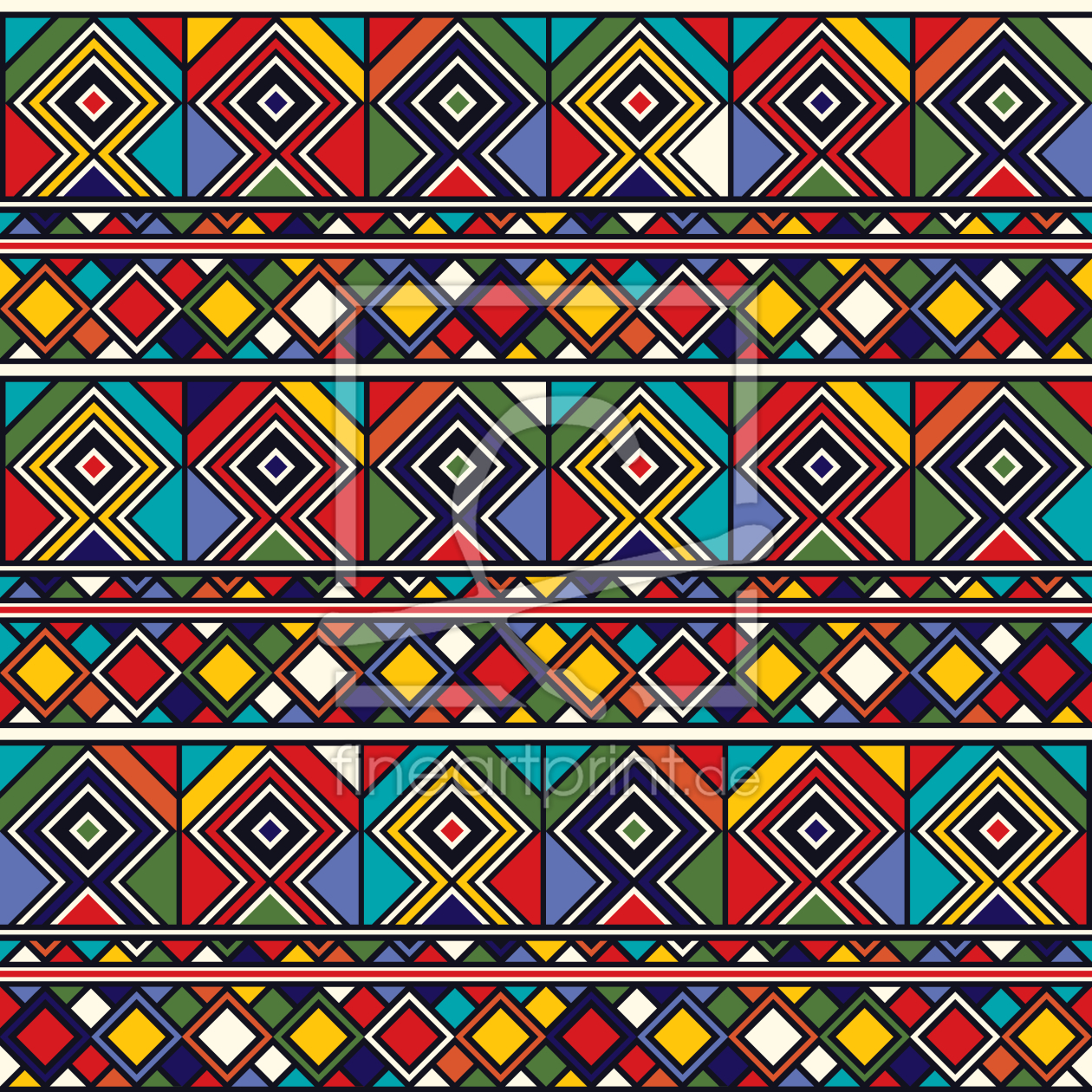 Bild-Nr.: 9014339 Afrikanische Ethno Fliesen erstellt von patterndesigns-com