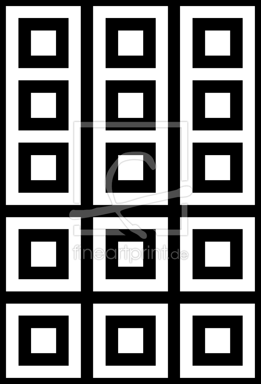 Bild-Nr.: 9014367 Quadratisches Monochromes erstellt von patterndesigns-com