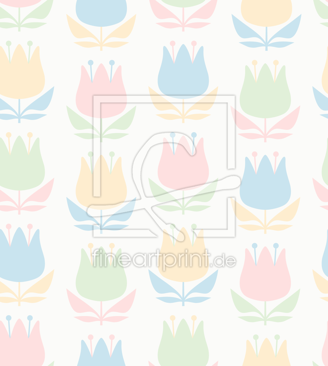 Bild-Nr.: 9014382 Ein Hauch Retro Blumen erstellt von patterndesigns-com
