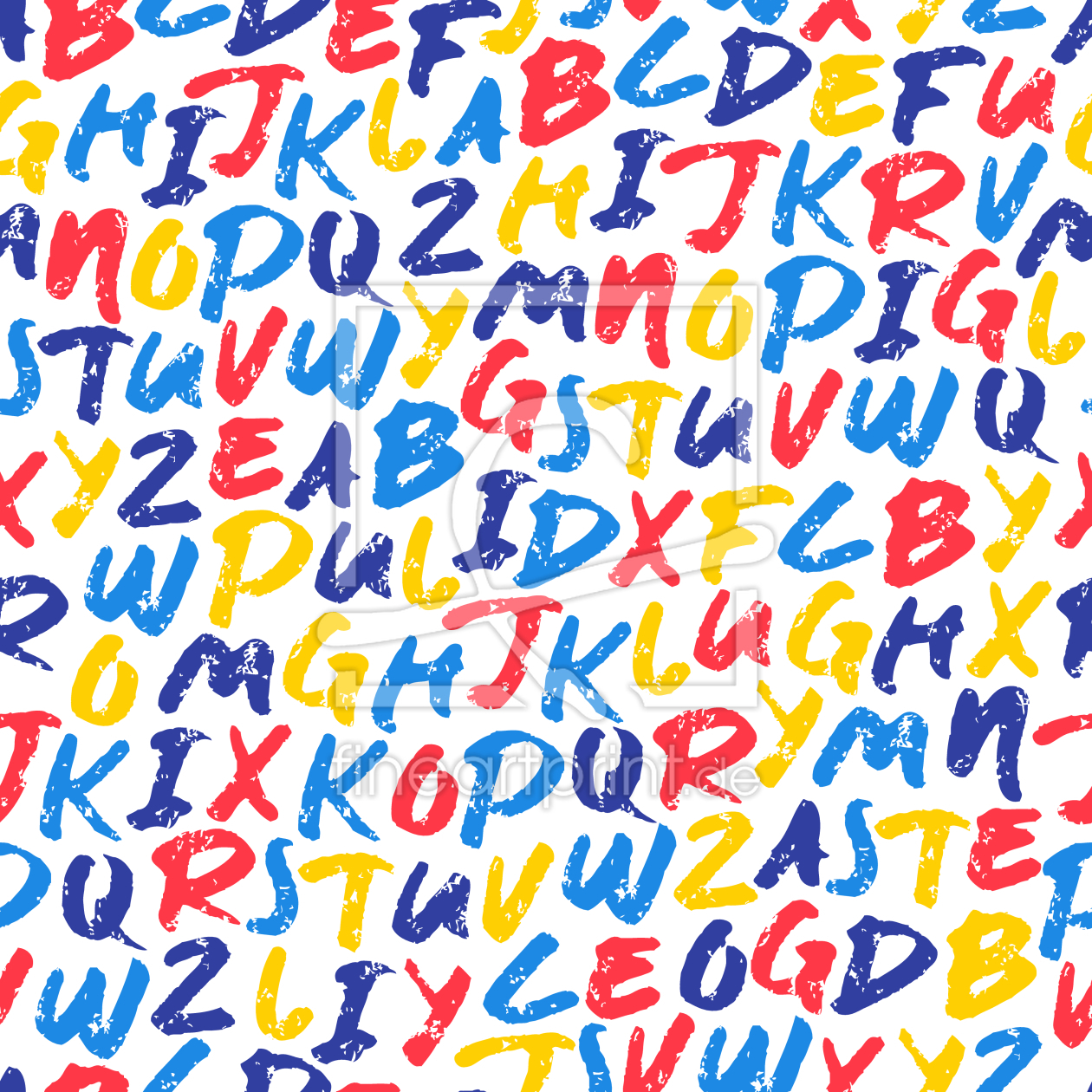 Bild-Nr.: 9014397 Tanz Der Großbuchstaben erstellt von patterndesigns-com