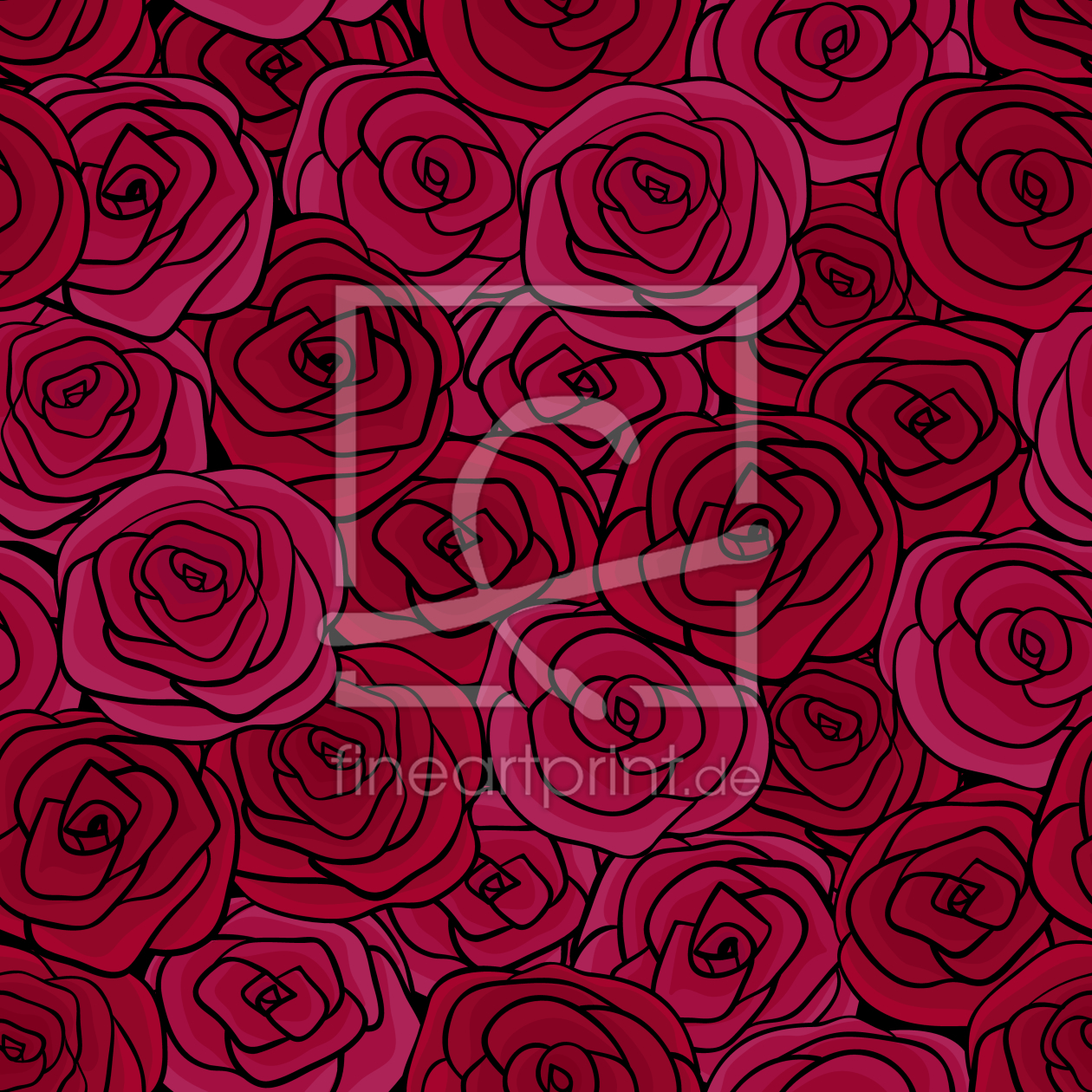 Bild-Nr.: 9014411 Rosenblüten Tanz erstellt von patterndesigns-com