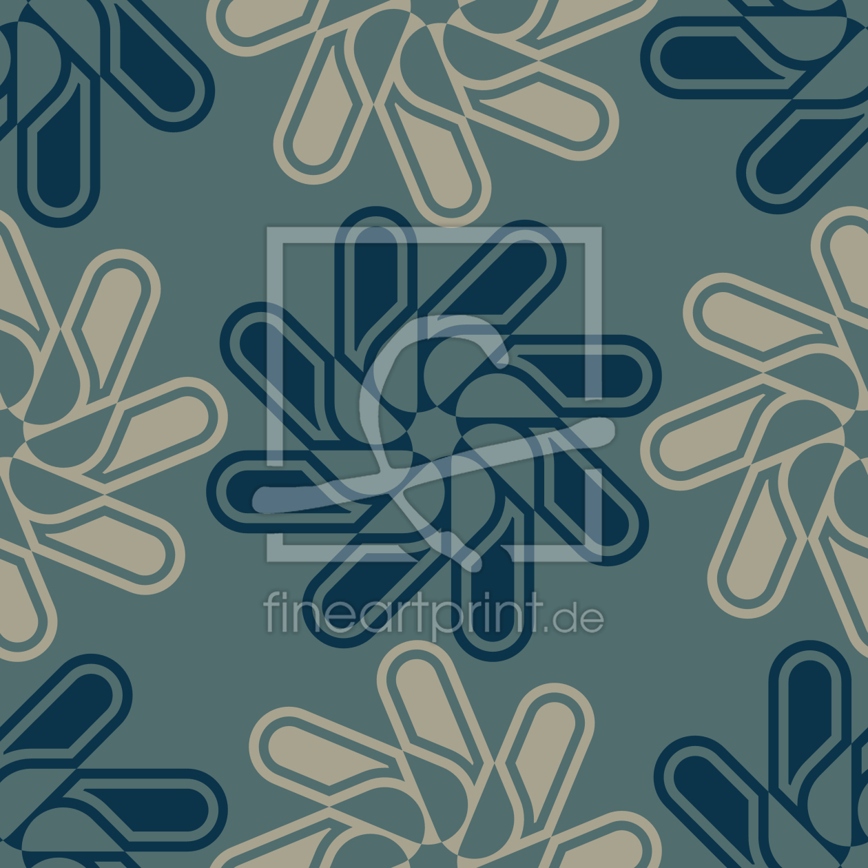 Bild-Nr.: 9014447 Die Geometrie der Blüten erstellt von patterndesigns-com