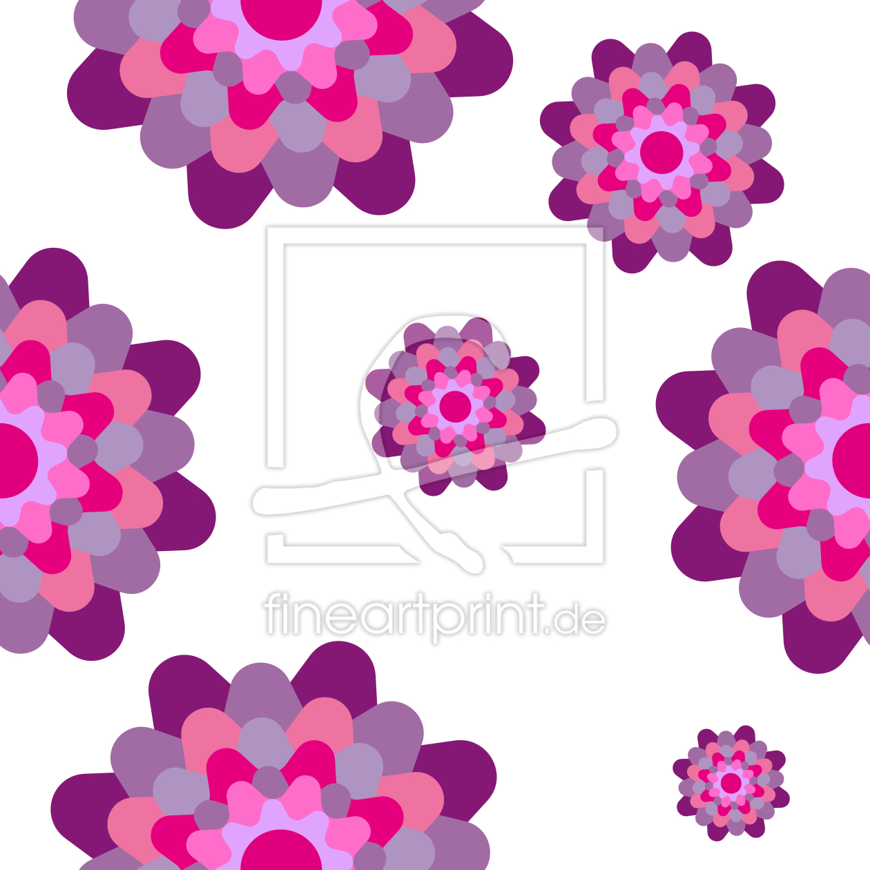 Bild-Nr.: 9014462 Stilisierte Dahlia erstellt von patterndesigns-com