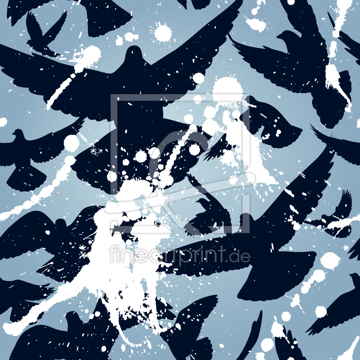 Bild-Nr.: 9014478 Vogel-Chaos erstellt von patterndesigns-com
