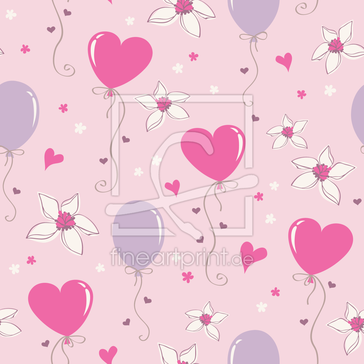 Bild-Nr.: 9014494 Schöne Herz Luftballons erstellt von patterndesigns-com