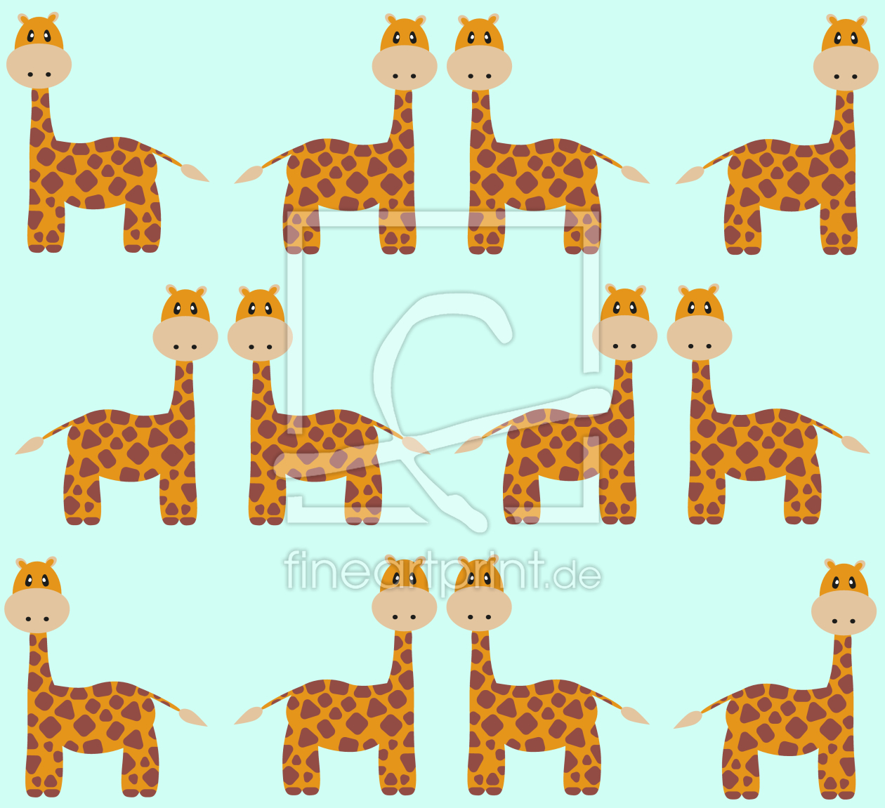 Bild-Nr.: 9014528 Giraffen erstellt von patterndesigns-com