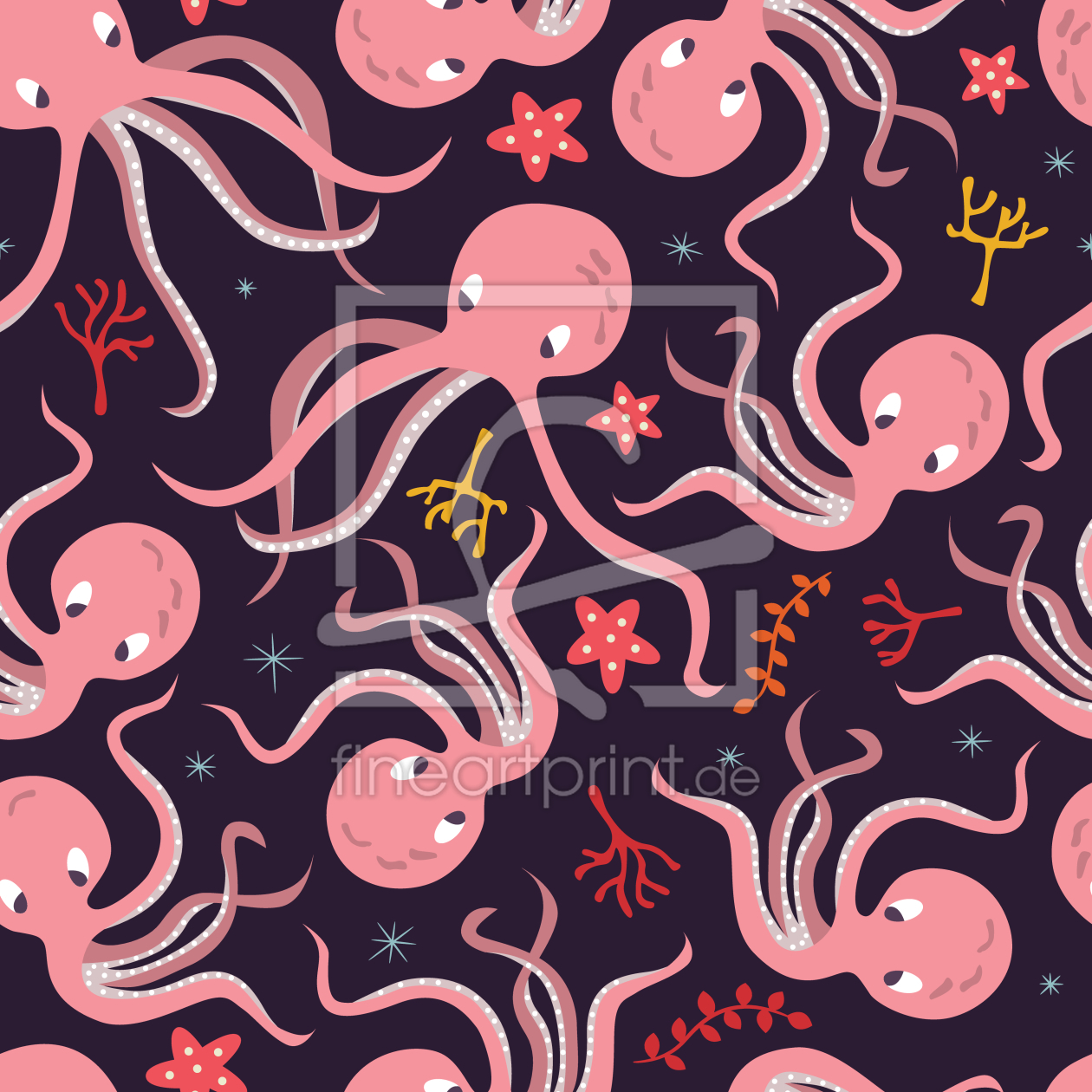 Bild-Nr.: 9014603 Oktopus Babys erstellt von patterndesigns-com