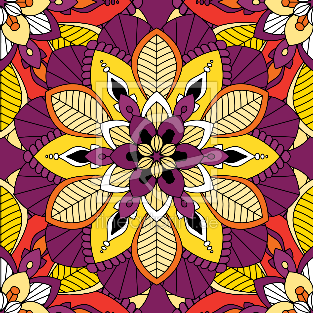 Bild-Nr.: 9014713 Mandala erstellt von patterndesigns-com