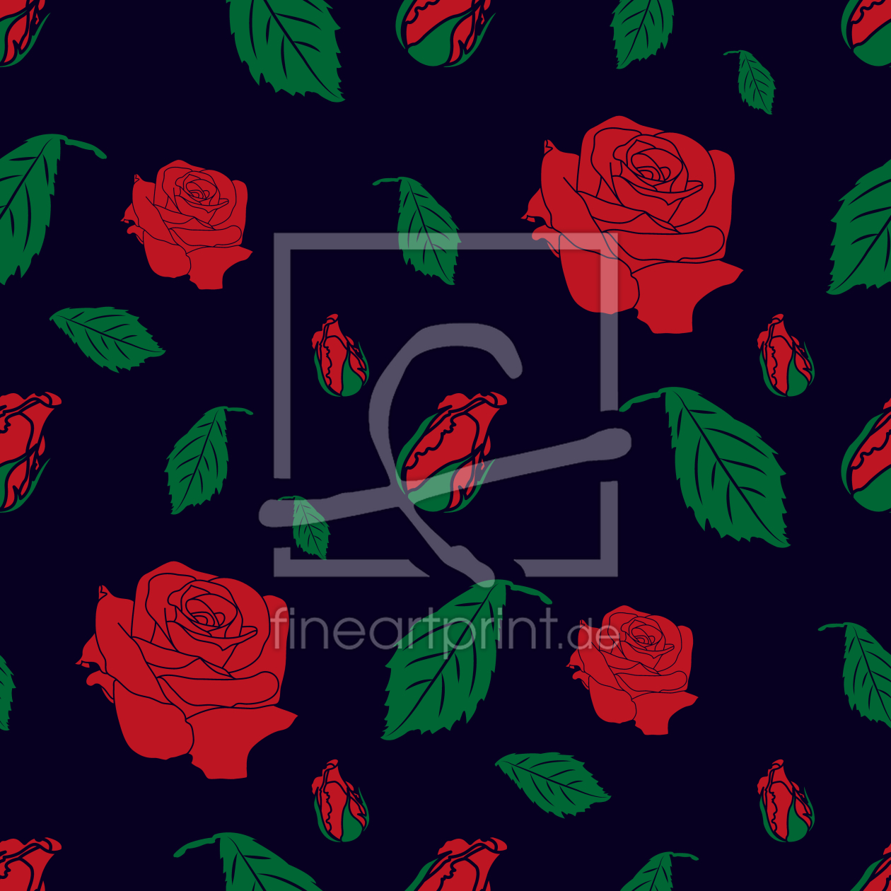 Bild-Nr.: 9014717 Rosen Blüten und Knospen erstellt von patterndesigns-com