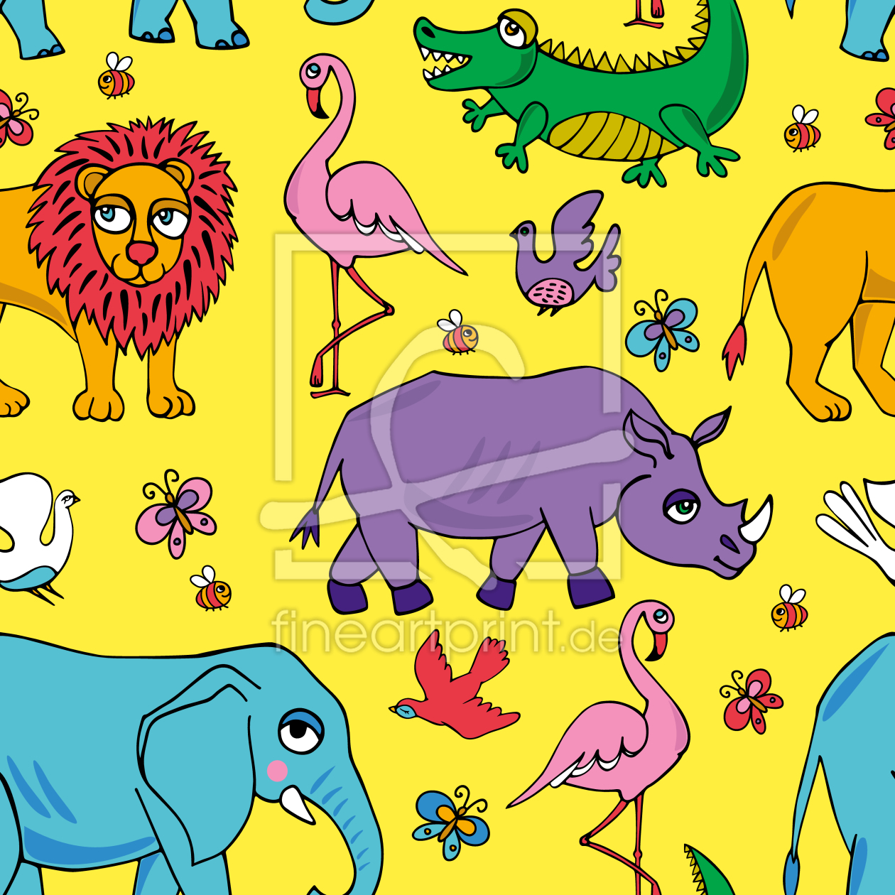 Bild-Nr.: 9014758 Tiere Afrikas erstellt von patterndesigns-com