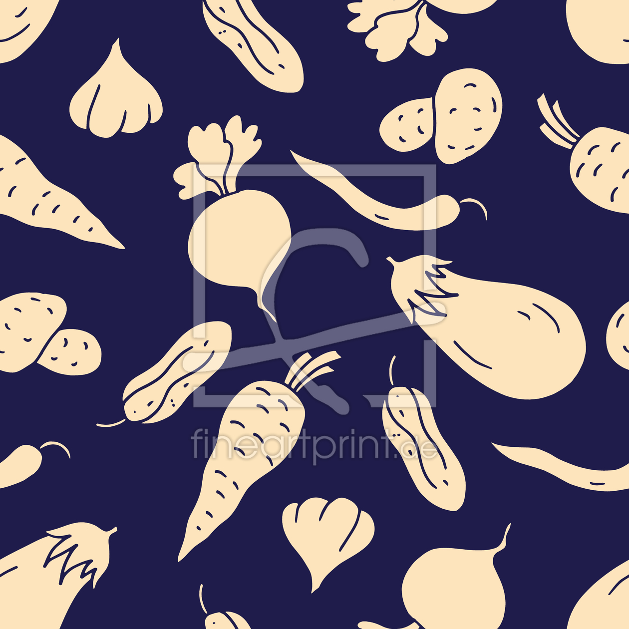 Bild-Nr.: 9014785 Veggies zu Tisch erstellt von patterndesigns-com