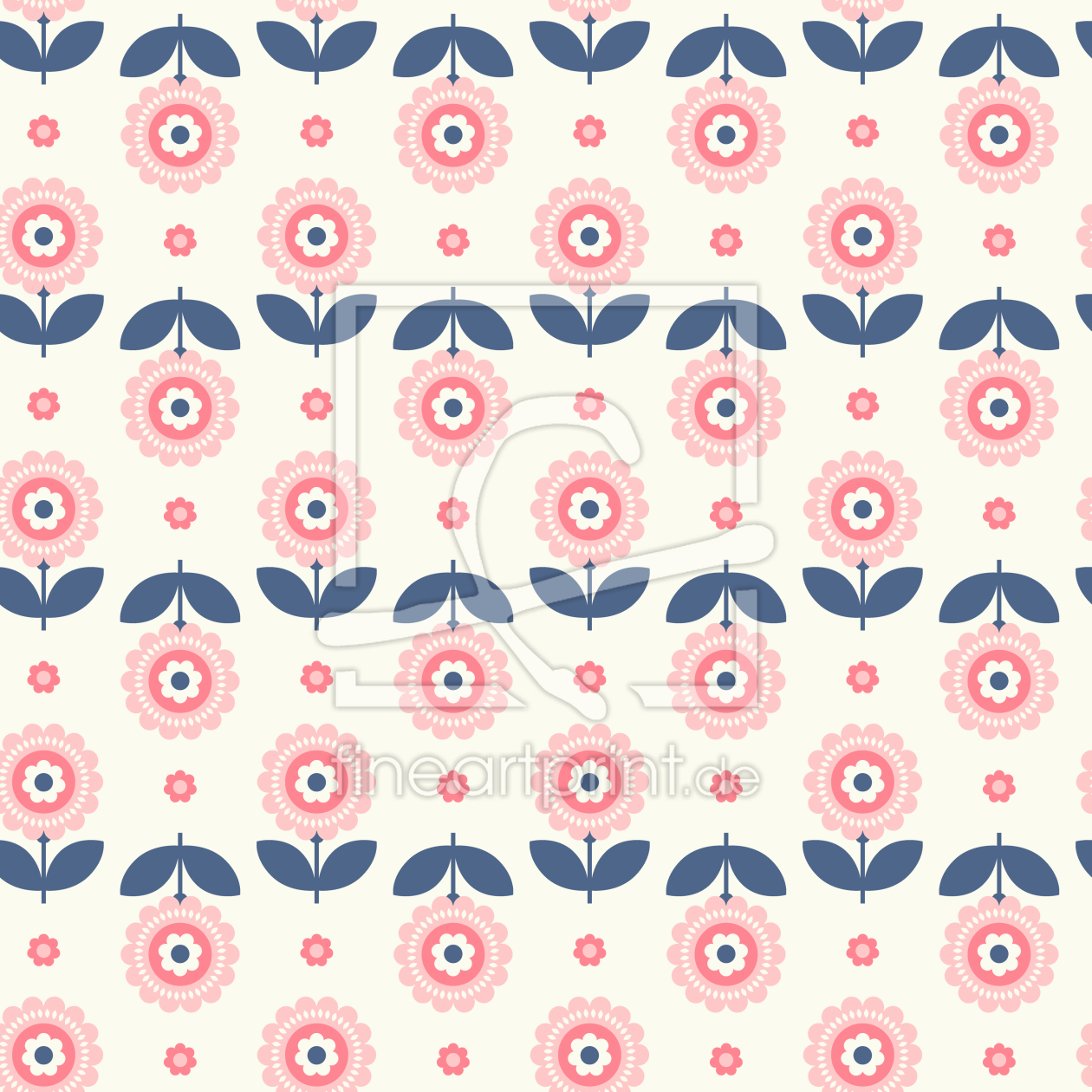 Bild-Nr.: 9014798 Skandinavische Flower-Power erstellt von patterndesigns-com