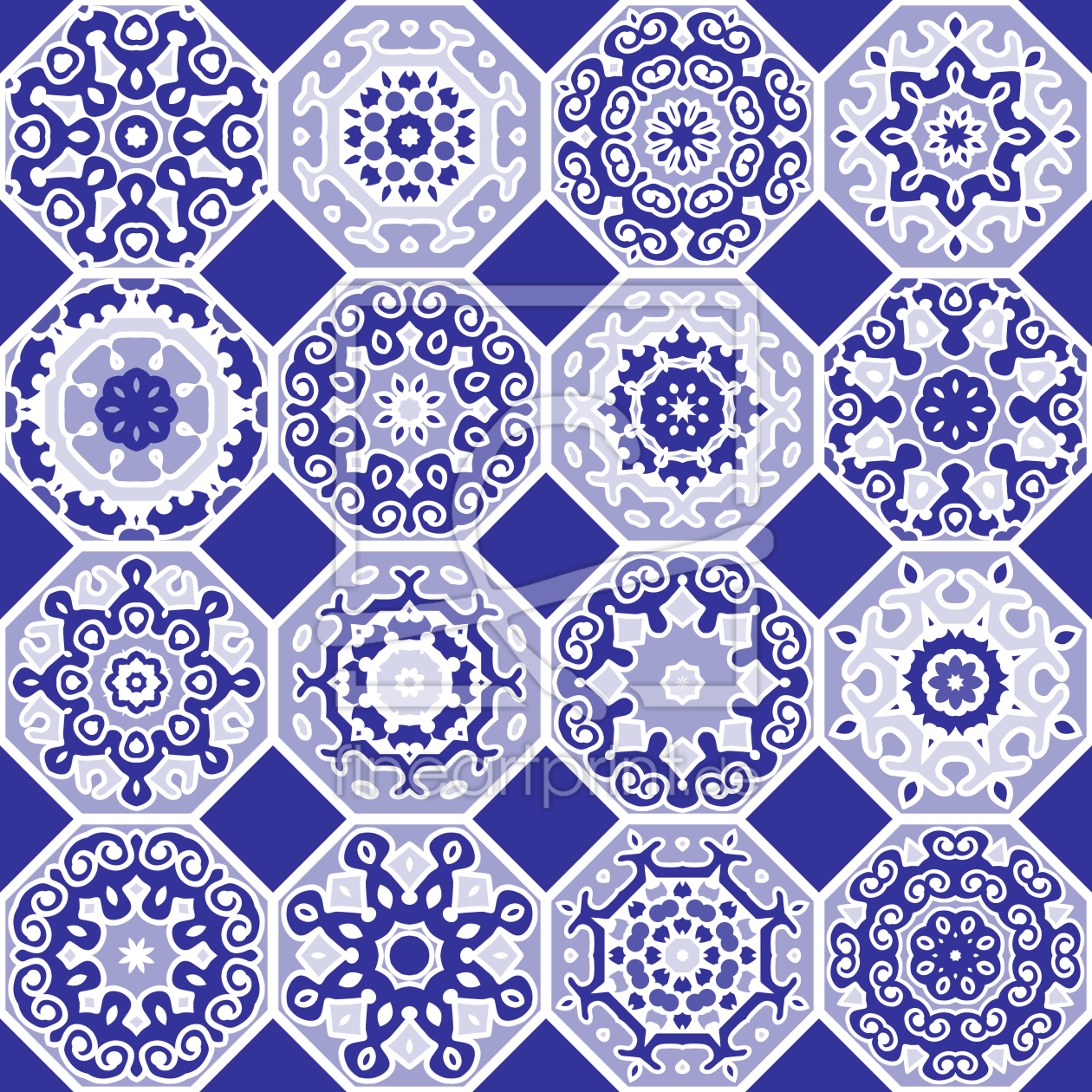 Bild-Nr.: 9014809 Harmonische Fliesen Sechsecke erstellt von patterndesigns-com